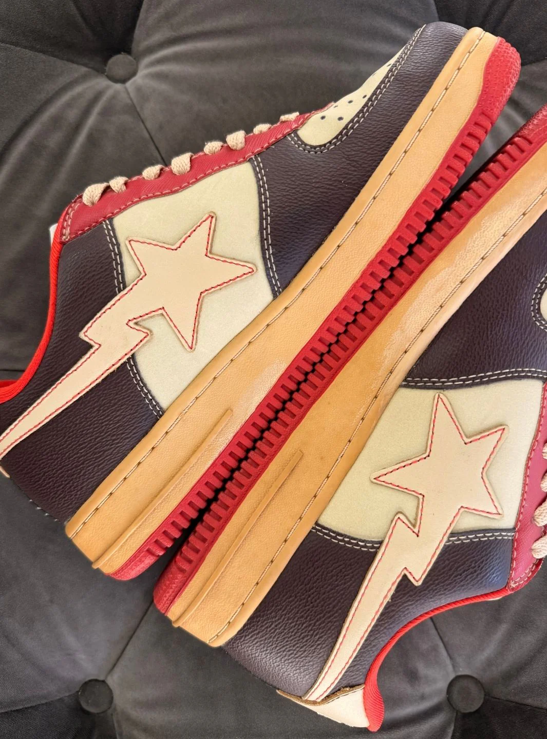 A Bathing Ape Bape Sta Low Kanye West College Dropout - Usato 9/10 - Image 10
