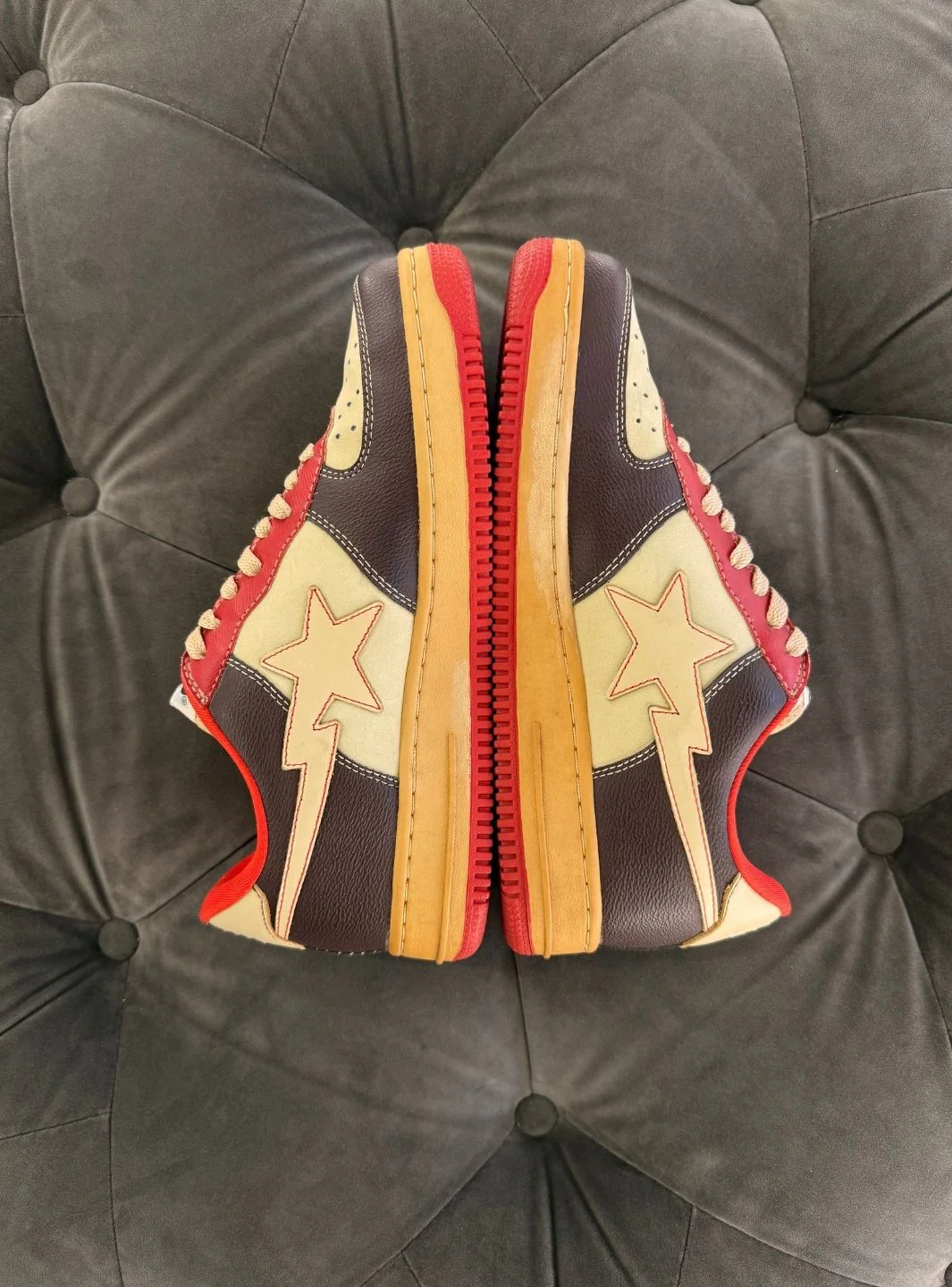 A Bathing Ape Bape Sta Low Kanye West College Dropout - Usato 9/10 - Image 5