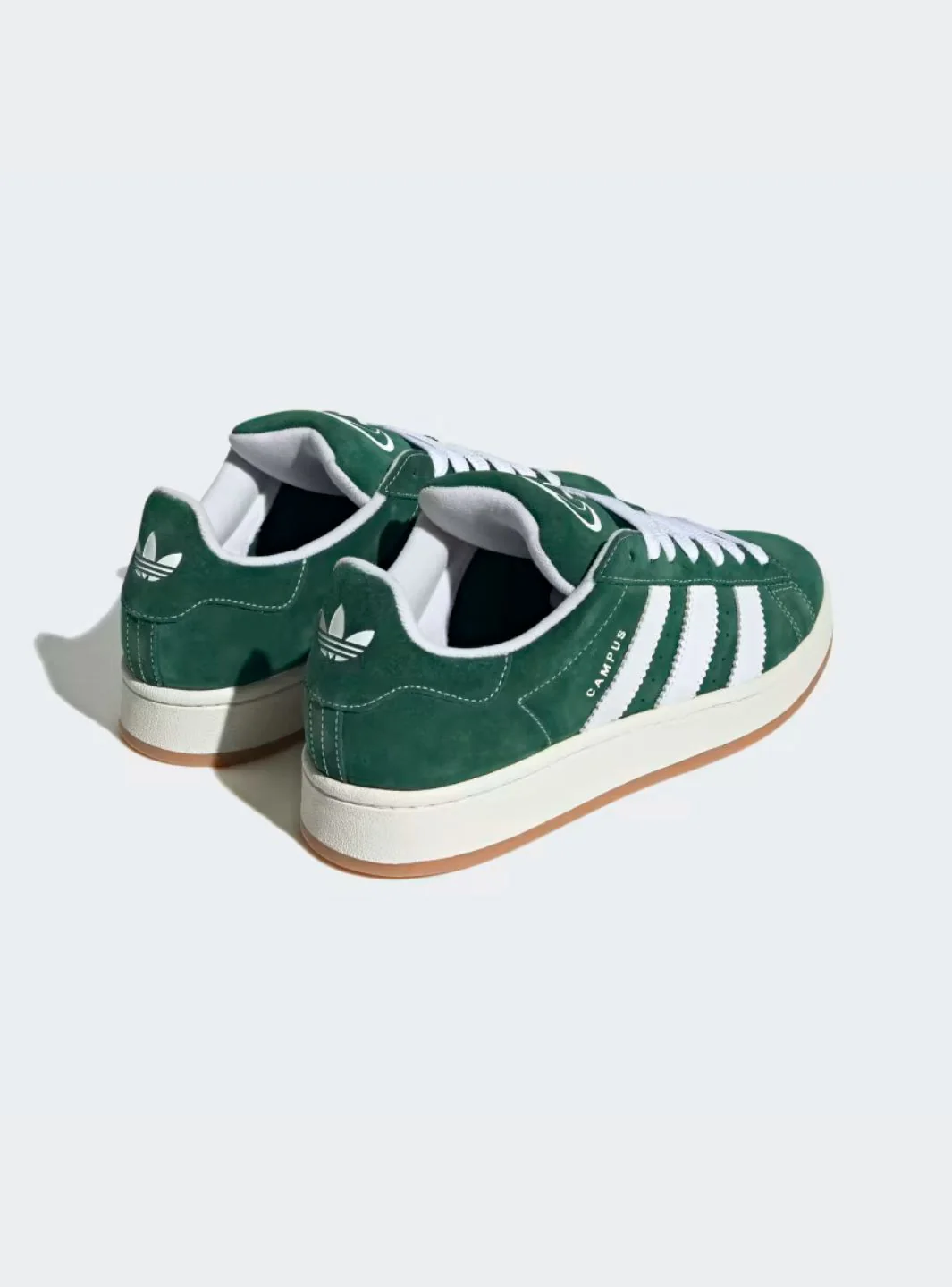 Adidas Campus 00s Dark Green Cloud White - Image 3