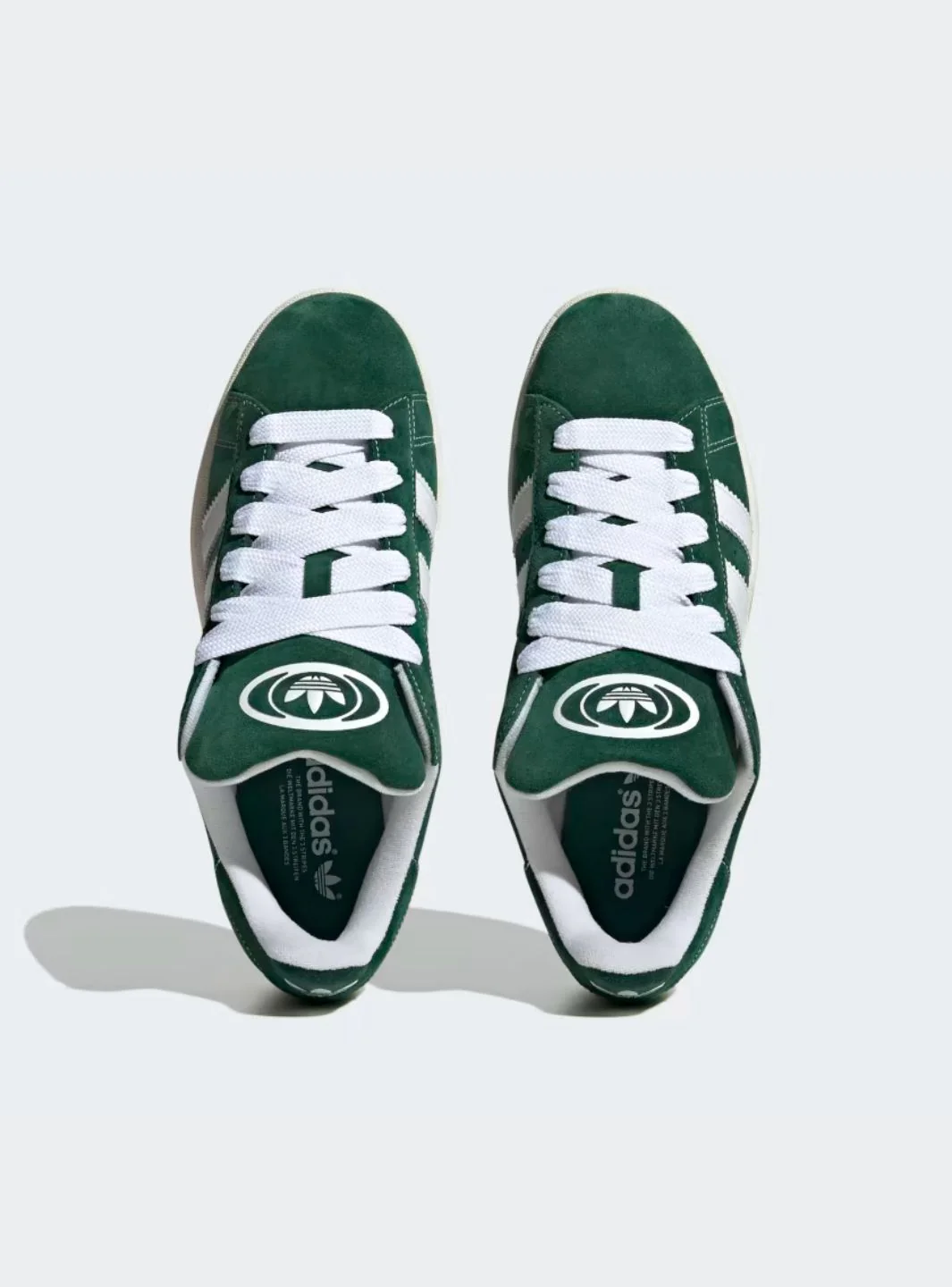 Adidas Campus 00s Dark Green Cloud White - Image 4