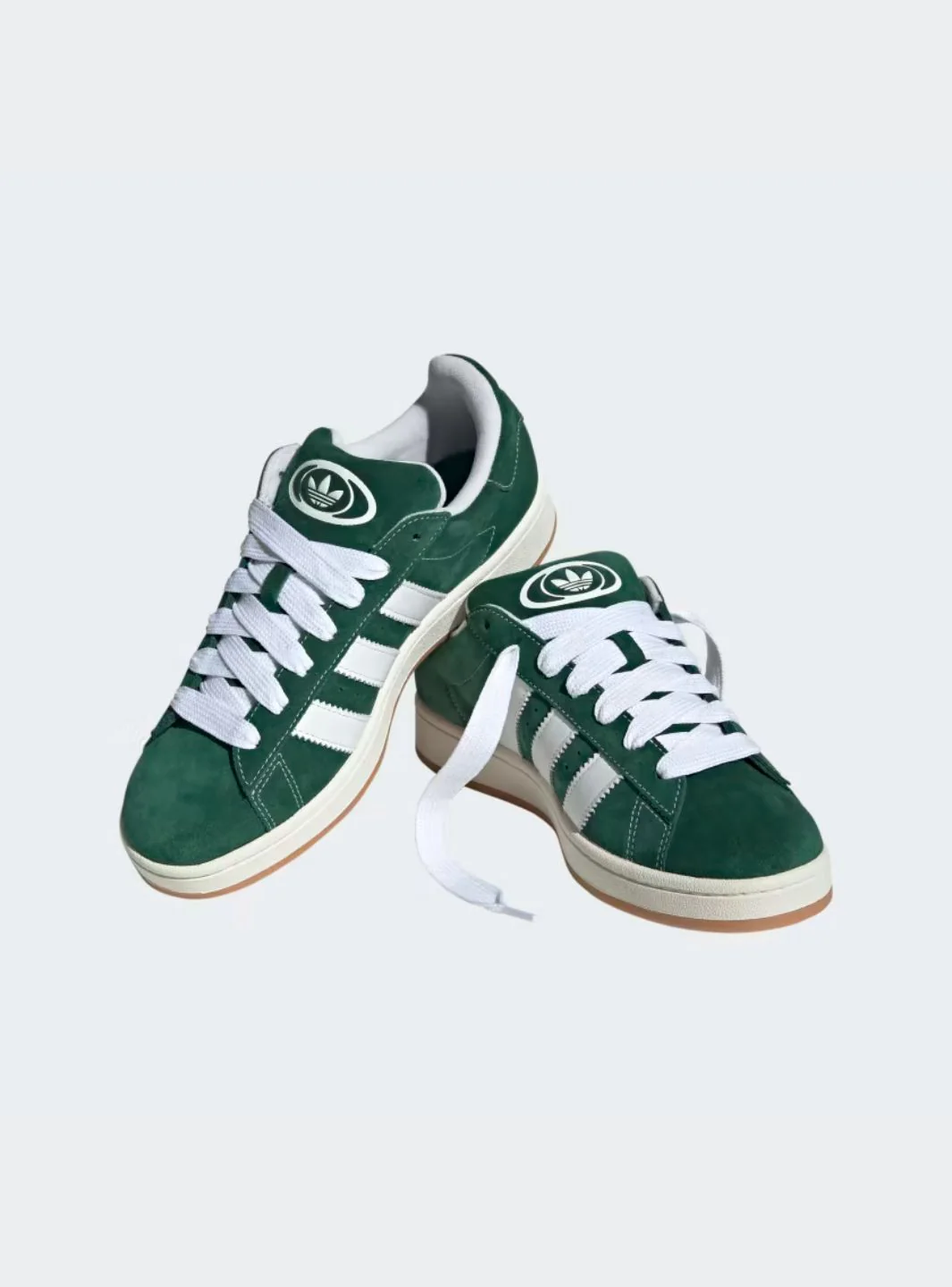 Adidas Campus 00s Dark Green Cloud White - Image 6