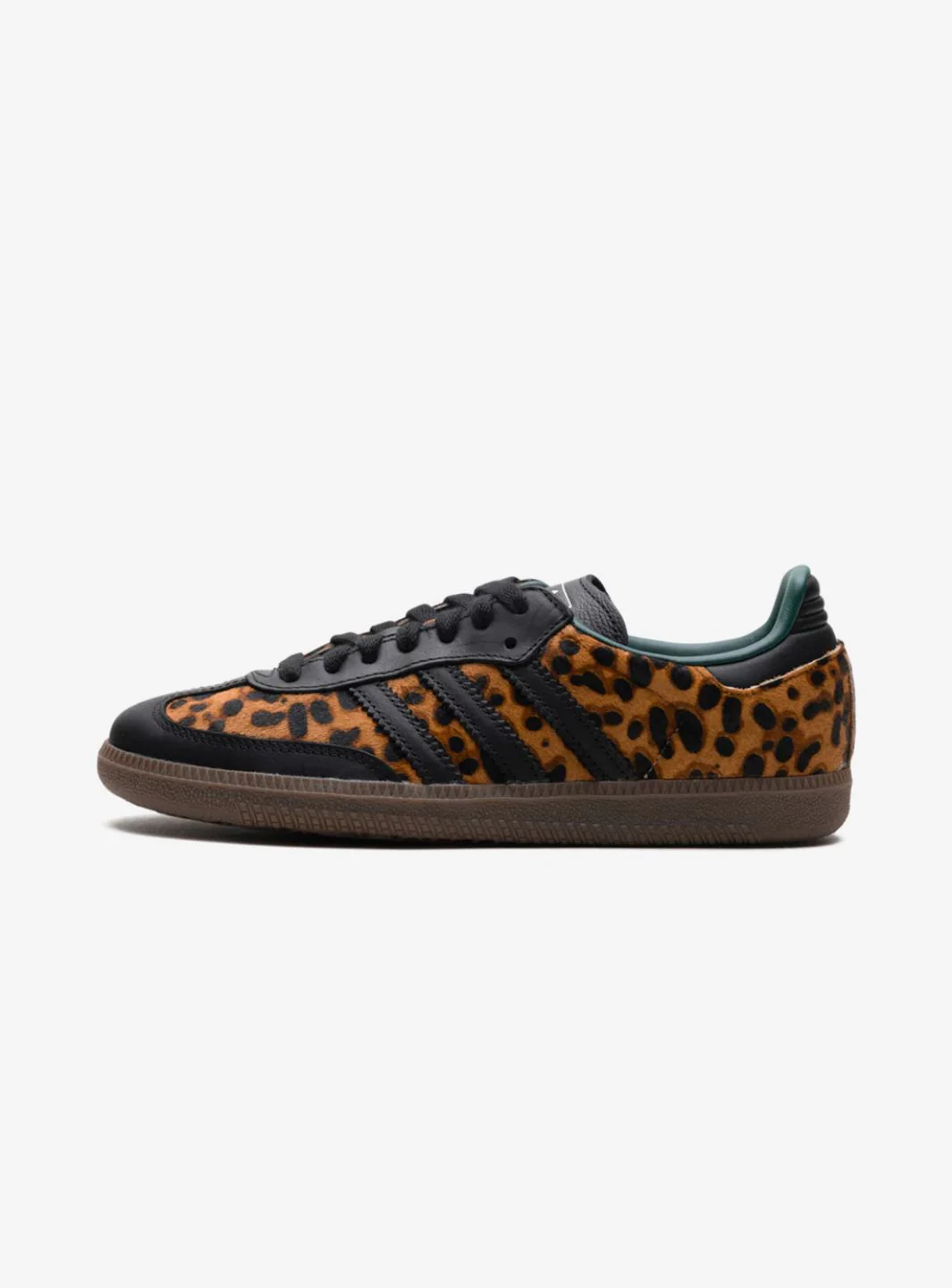 Adidas Samba OG Black Green Leopard