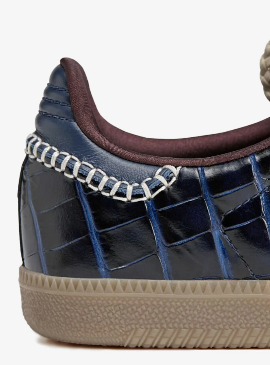Adidas Samba Wales Bonner Navy Croc - Image 7