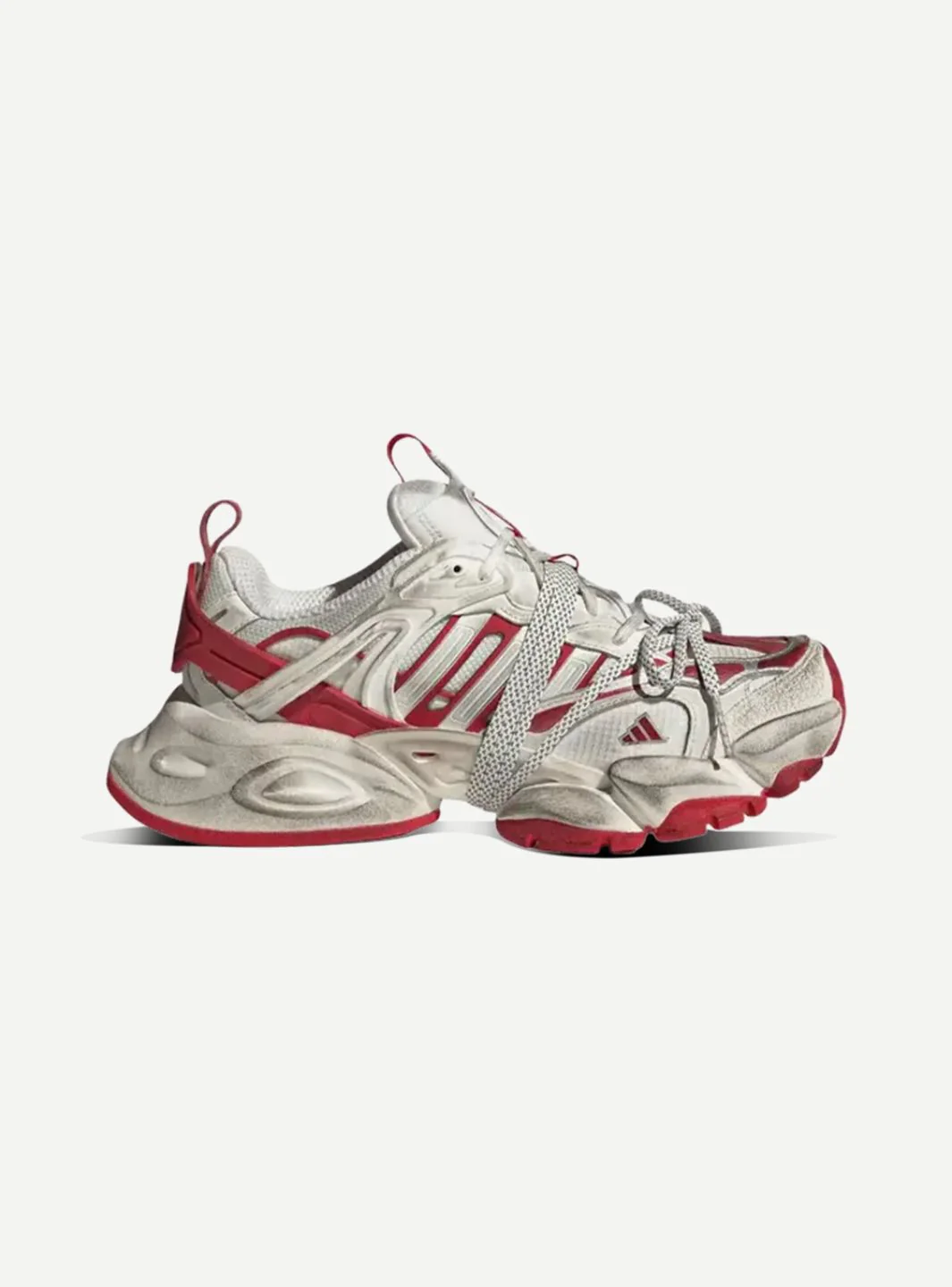 Adidas Vento XLG Deluxe White Red - Image 3