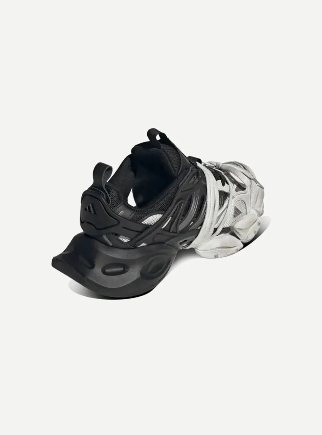 Adidas XLG Runner Deluxe White Black - Image 3