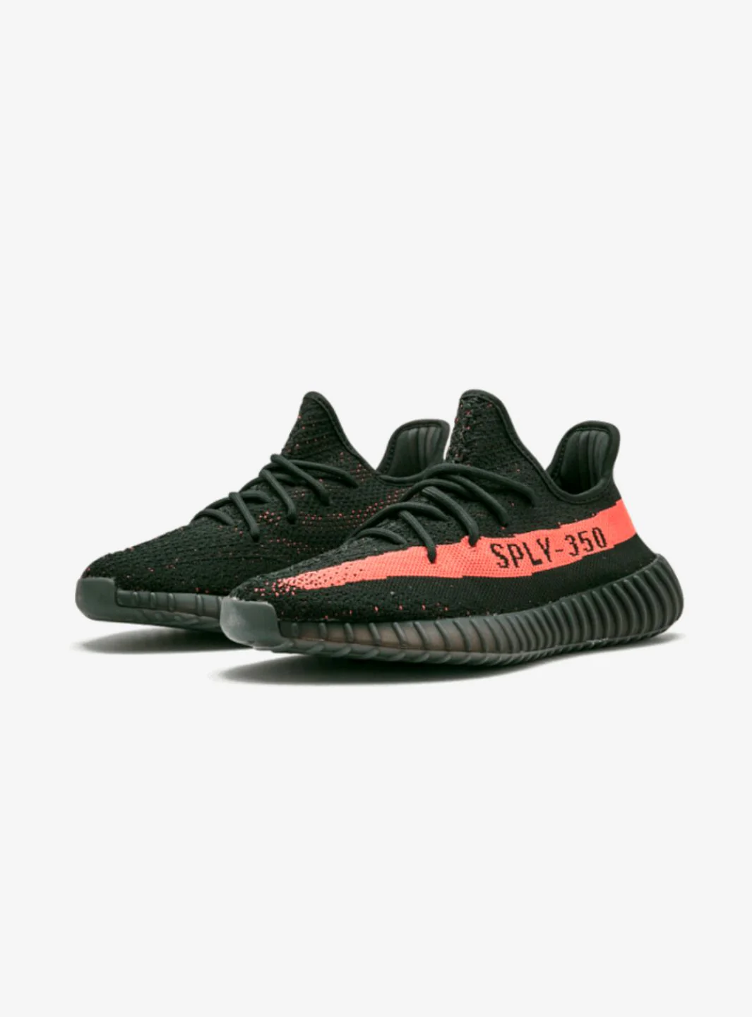 Adidas Yeezy Boost 350 V2 Core Black Red - Image 2