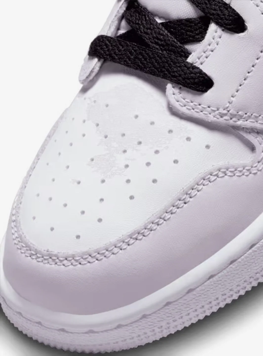 Air Jordan 1 Mid Barely Grape (PS) - Image 3