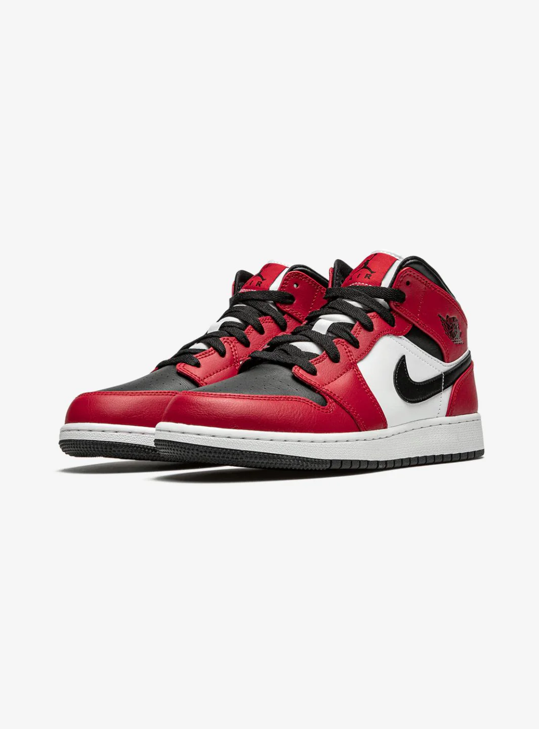 Air Jordan 1 Mid Chicago Black Toe - Image 2