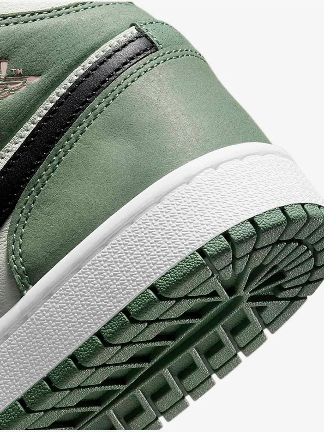 Air Jordan 1 Mid Dutch Green (W) - Image 5