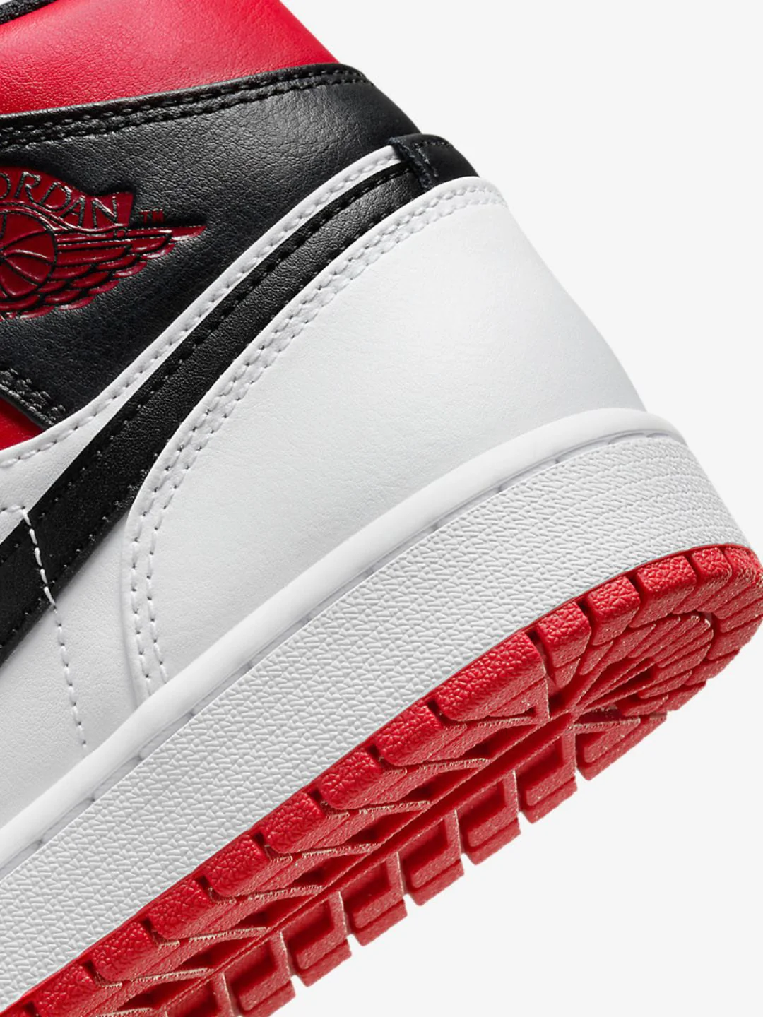 Air Jordan 1 Mid Gym Red Black Toe - Image 5
