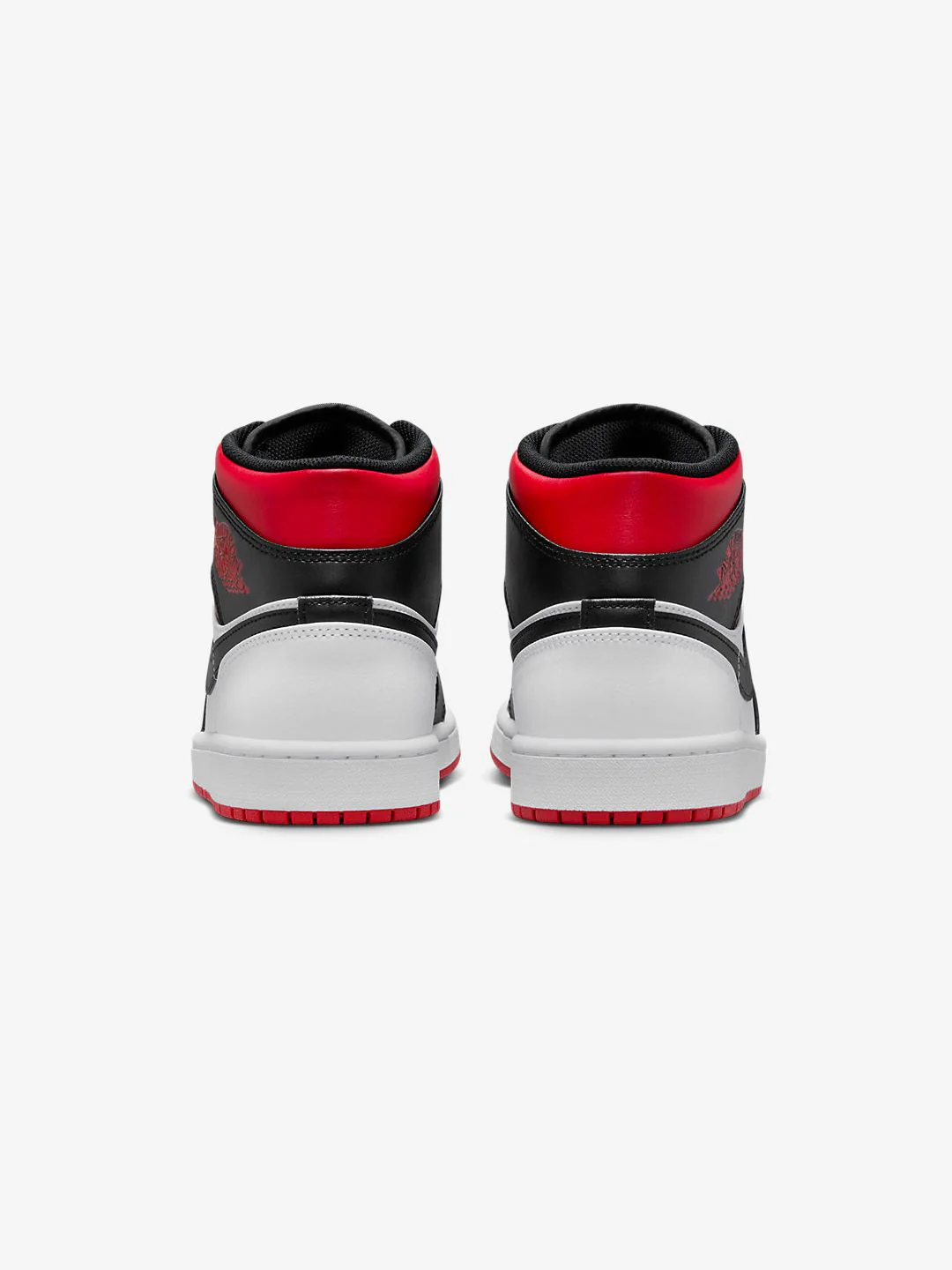 Air Jordan 1 Mid Gym Red Black Toe - Image 6
