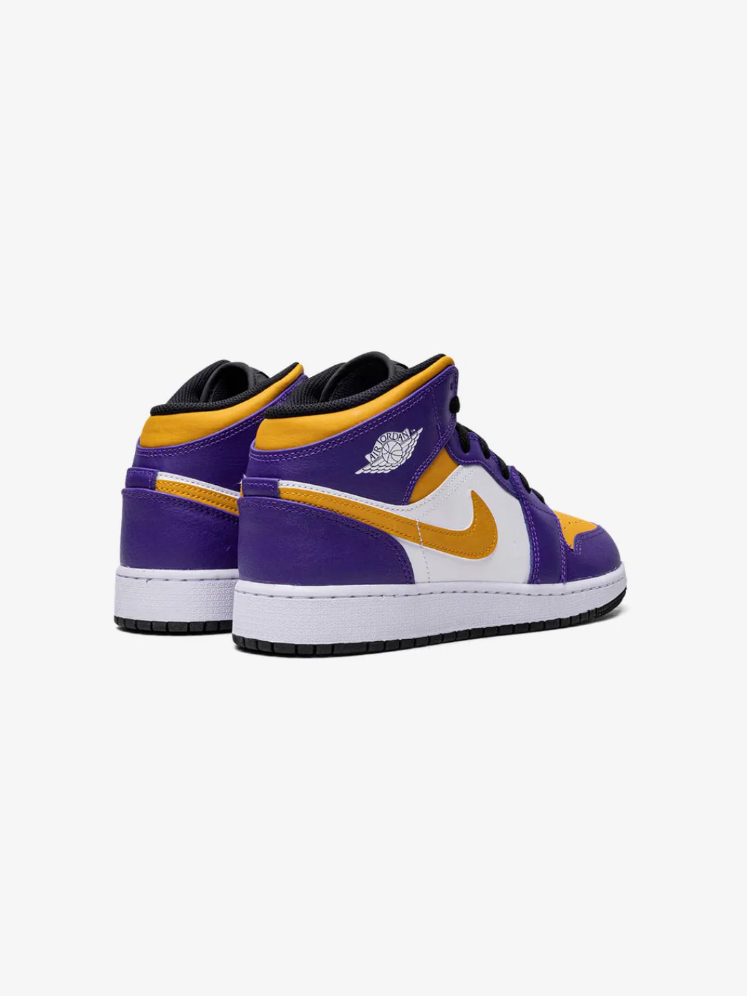 Air Jordan 1 Mid Lakers (2022) (GS) - Image 3