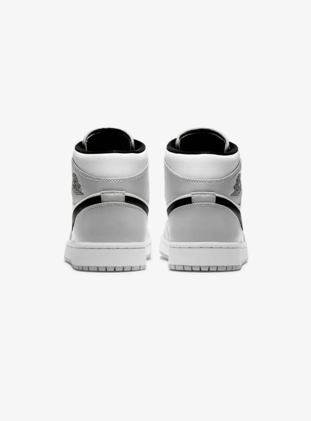 Air Jordan 1 Mid Light Smoke Grey - Image 6