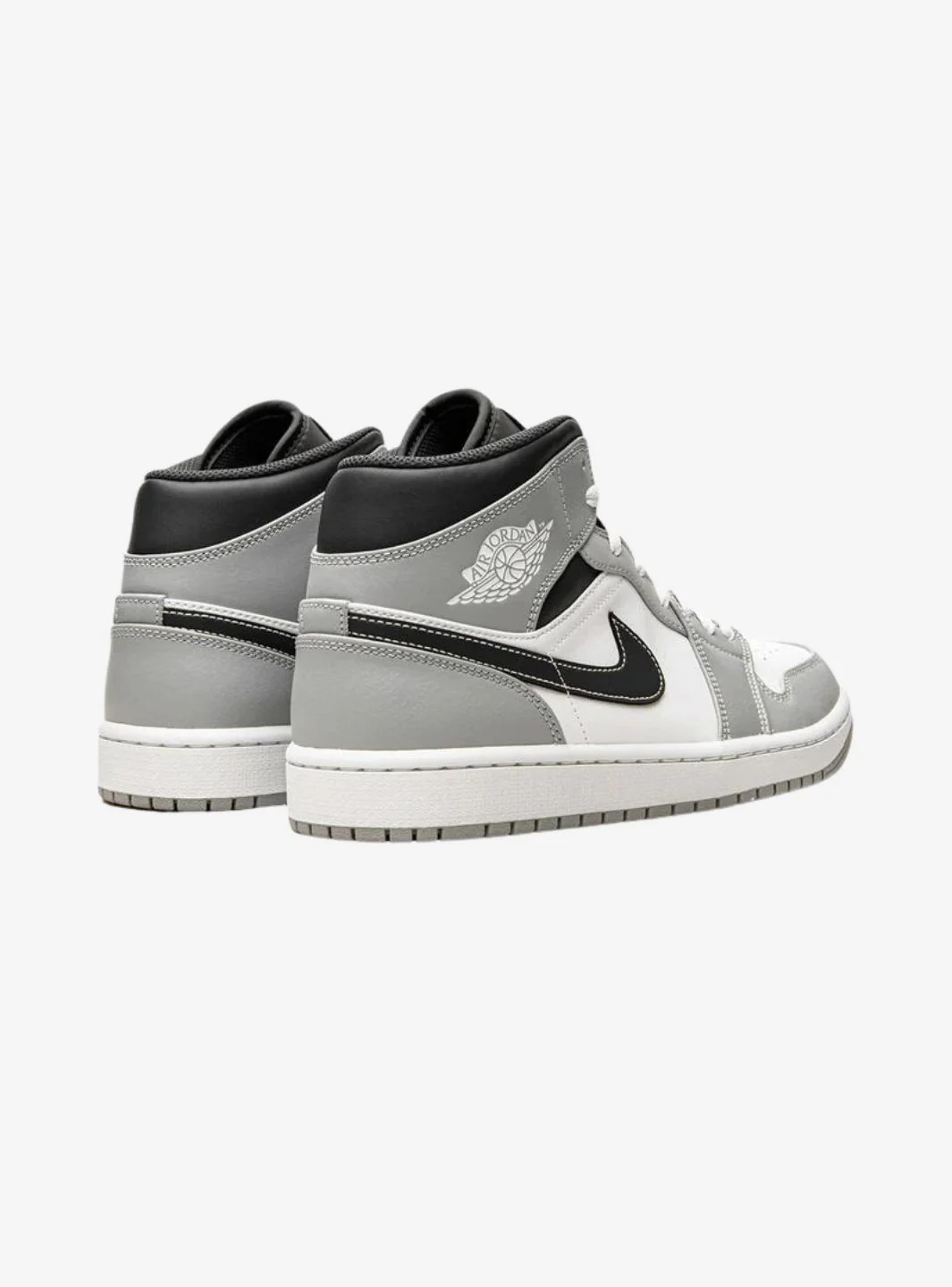Air Jordan 1 Mid Light Smoke Grey Anthracite - Image 3
