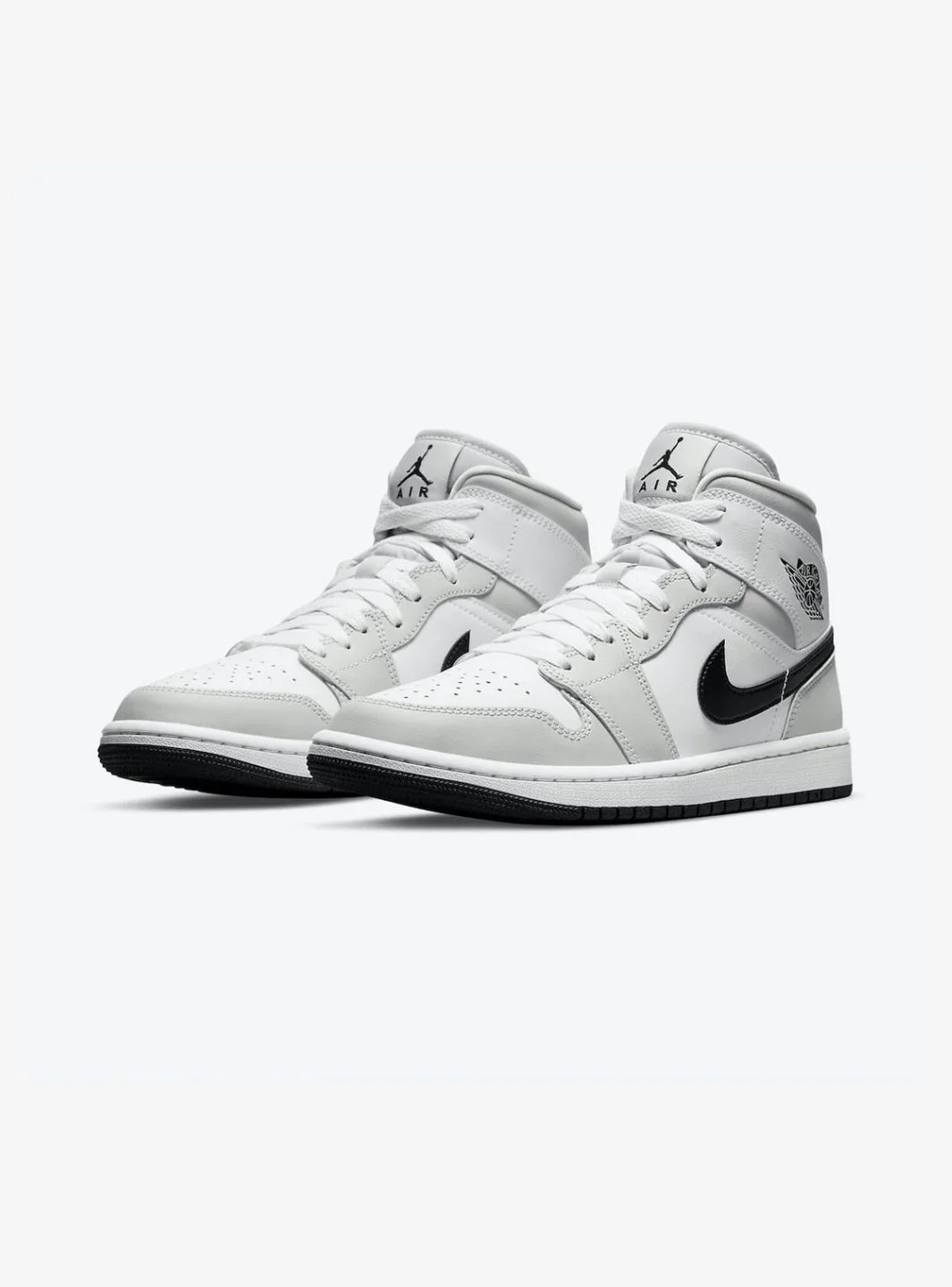 Air Jordan 1 Mid Light Smoke Grey - Image 2