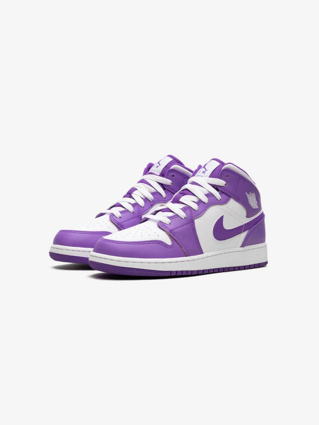 Air Jordan 1 Mid Purple Venom (GS) - Image 2