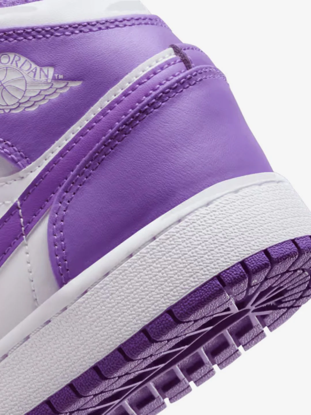 Air Jordan 1 Mid Purple Venom (GS) - Image 5