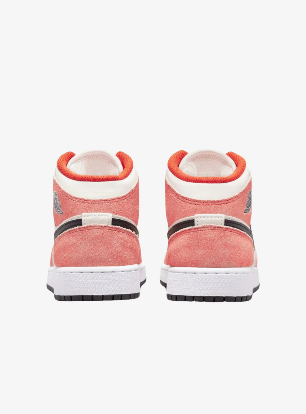 Air Jordan 1 Mid SE Orange Suede - Image 3