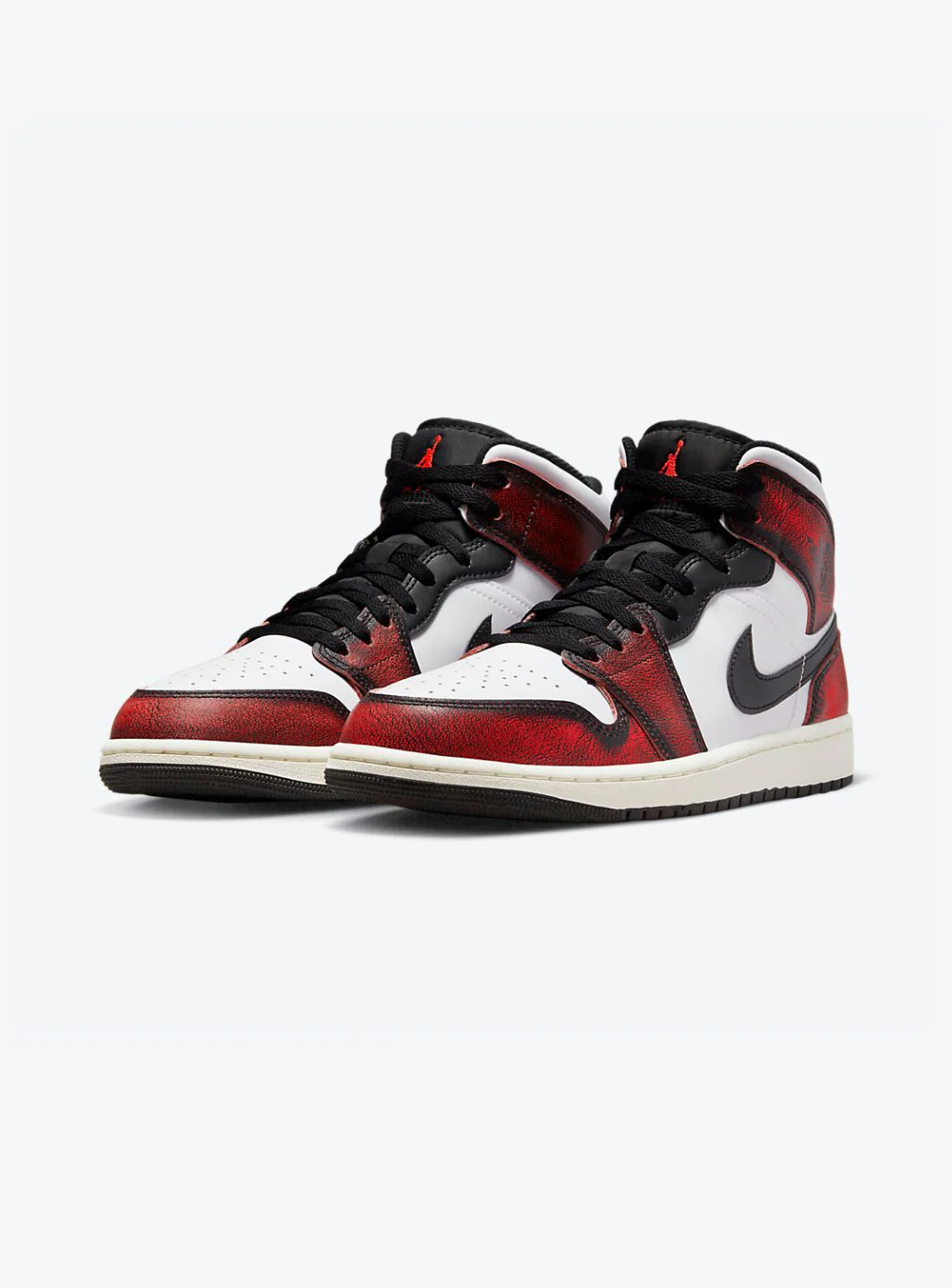 Air Jordan 1 Mid Wear-Away Chicago - Image 2