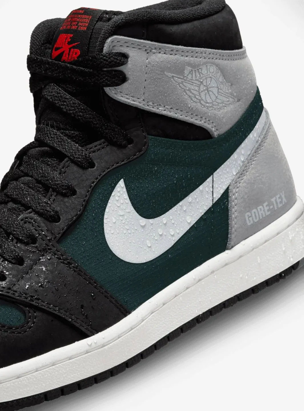 Air Jordan 1 Retro High Element Gore-Tex Black Particle Grey - Image 7