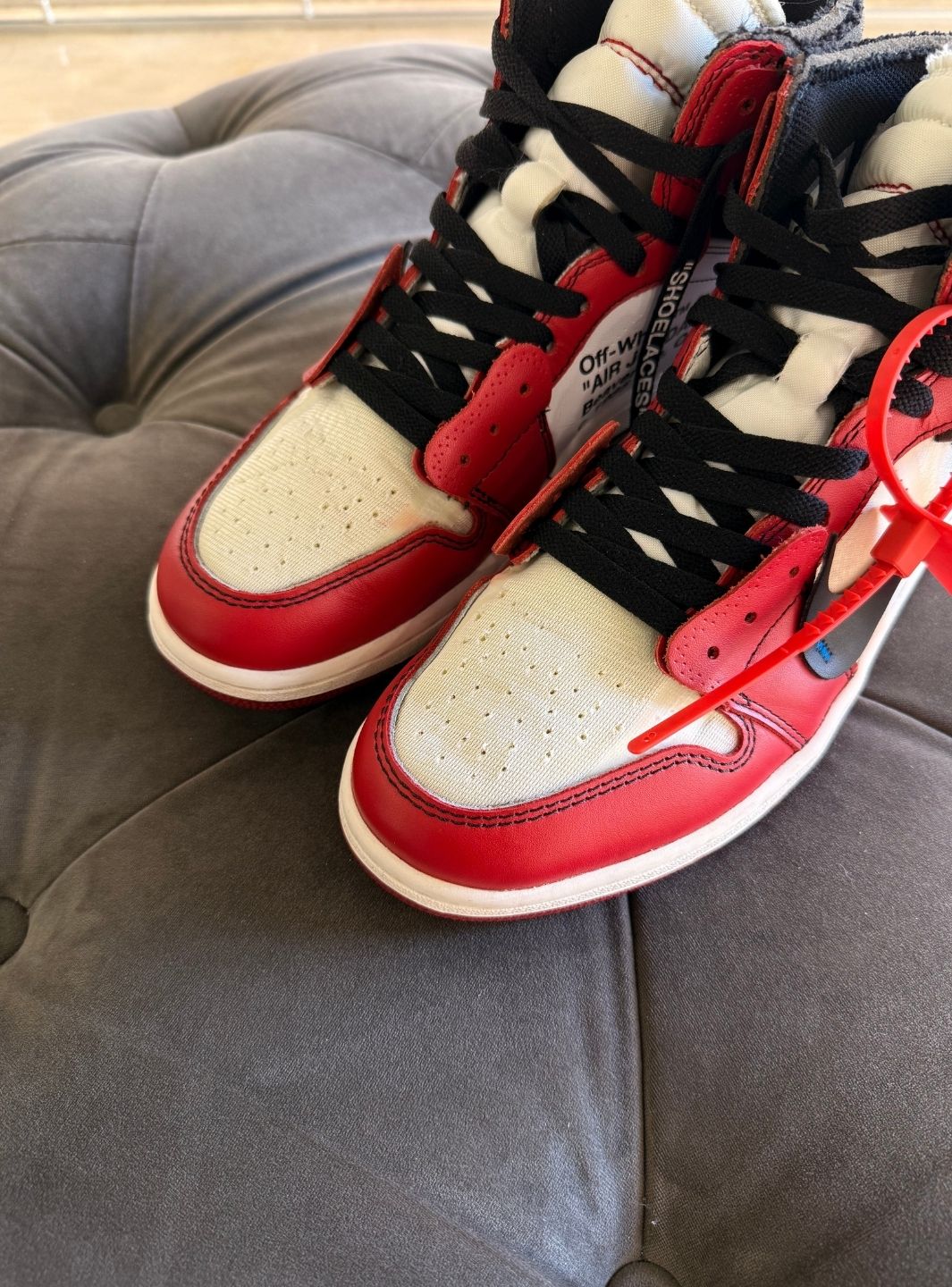 Air Jordan 1 Retro High Off-White Chicago - Usato 9.5/10 - Image 12