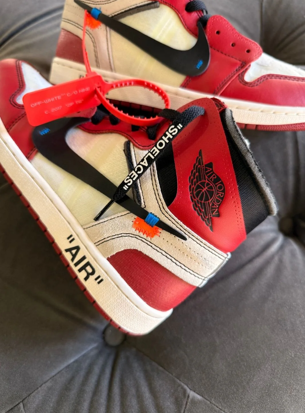Air Jordan 1 Retro High Off-White Chicago - Usato 9.5/10 - Image 15