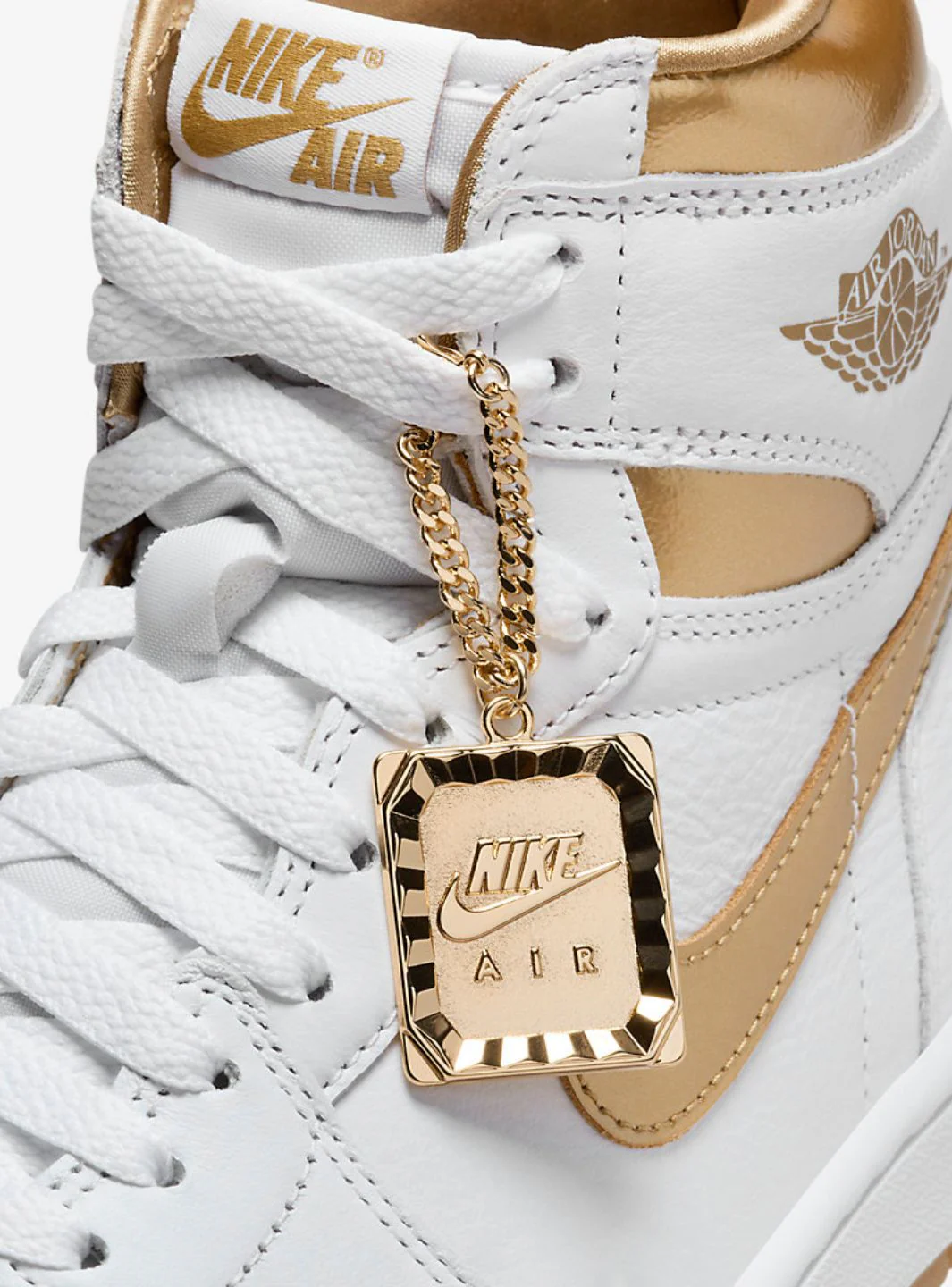 Air Jordan 1 Retro High OG Metallic Gold - Image 5