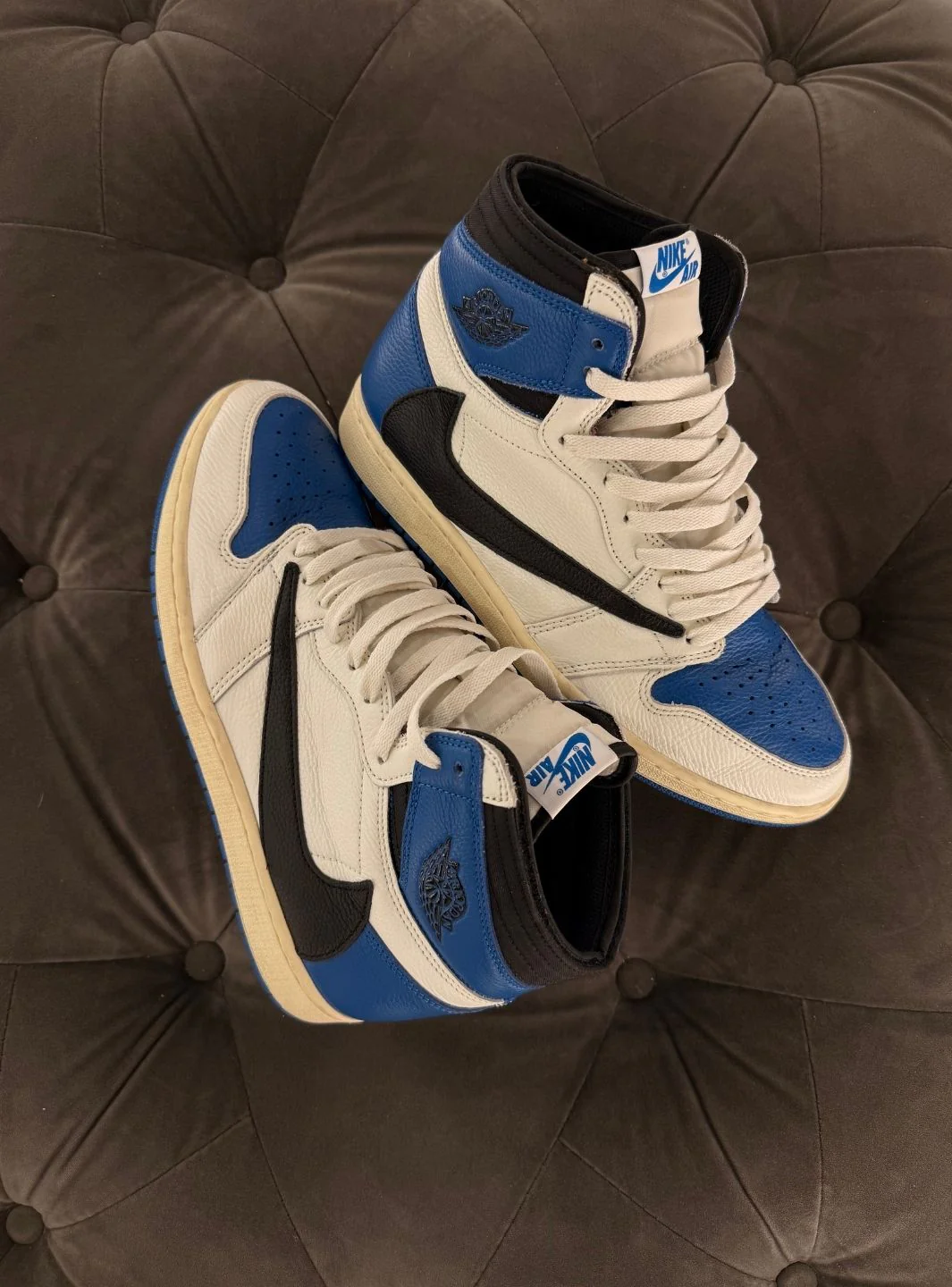 Air Jordan 1 Retro High OG SP Fragment x Travis Scott - Usato 9/10 - Image 2