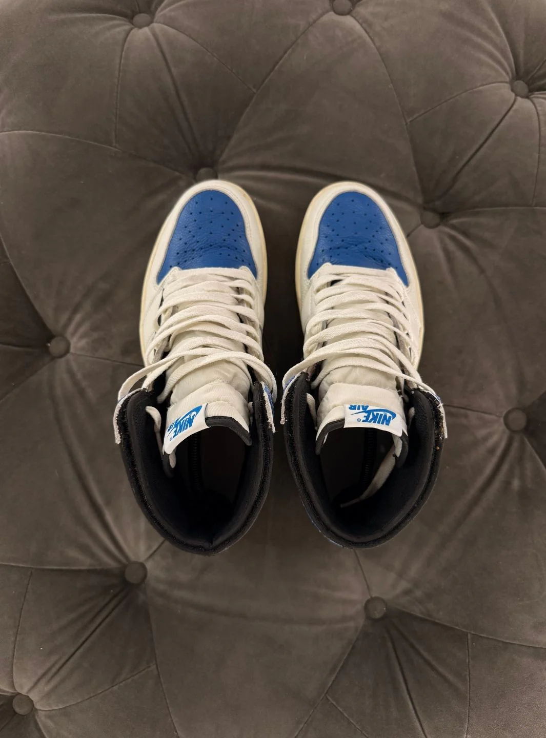 Air Jordan 1 Retro High OG SP Fragment x Travis Scott - Usato 9/10 - Image 6