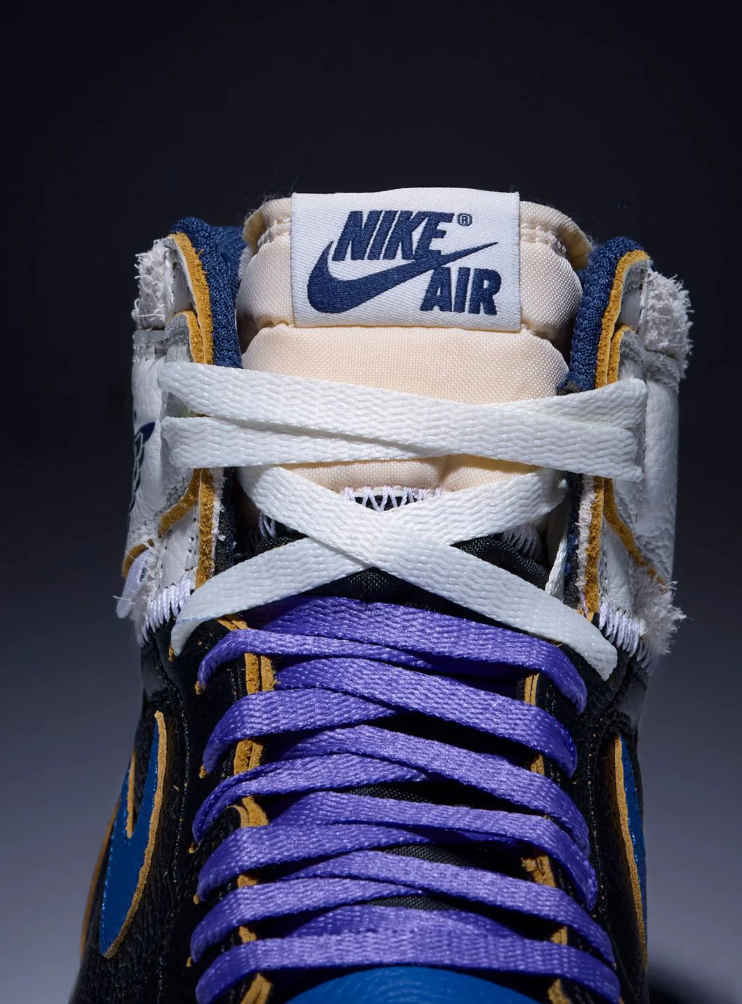 Air Jordan 1 Retro High OG SP Fragment x Union LA Sport Royal - Image 7