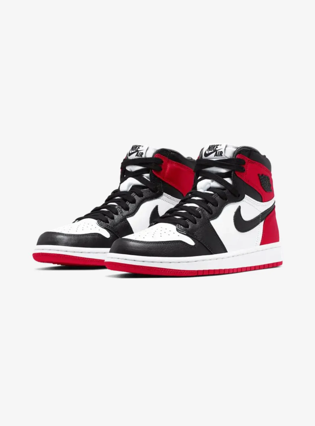Air Jordan 1 Retro High Satin Black Toe - Image 2