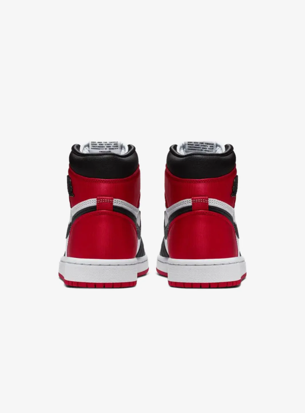Air Jordan 1 Retro High Satin Black Toe - Image 5