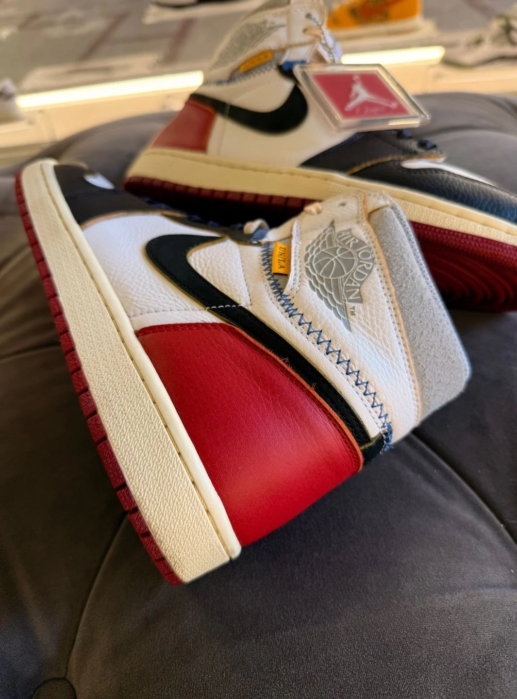 Air Jordan 1 Retro High Union Los Angeles Black Toe - Usato 9/10 - Image 10