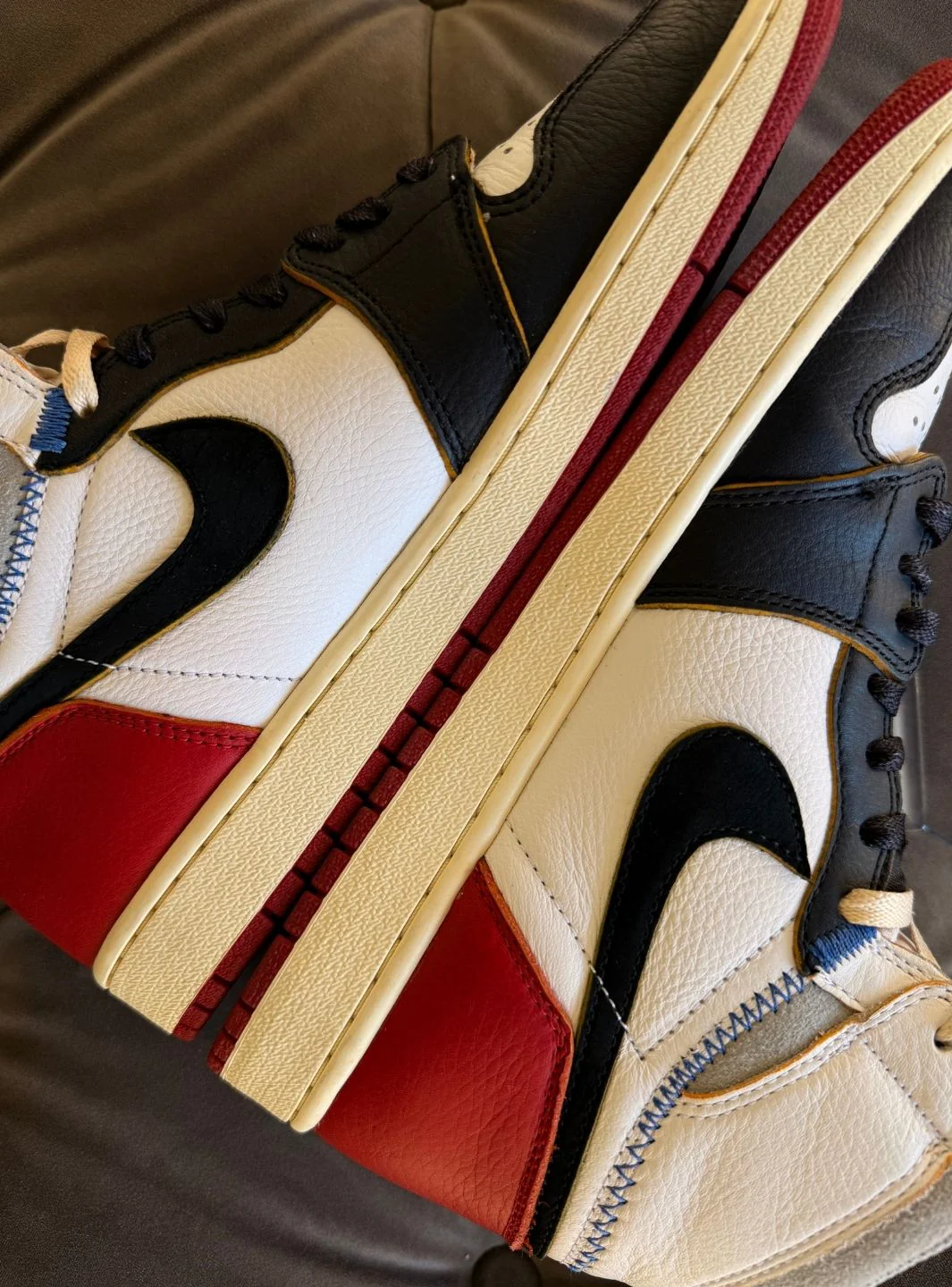 Air Jordan 1 Retro High Union Los Angeles Black Toe - Usato 9/10 - Image 11