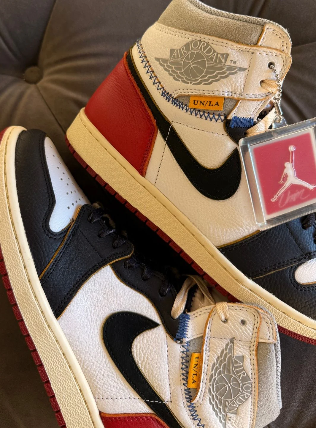 Air Jordan 1 Retro High Union Los Angeles Black Toe - Usato 9/10 - Image 12