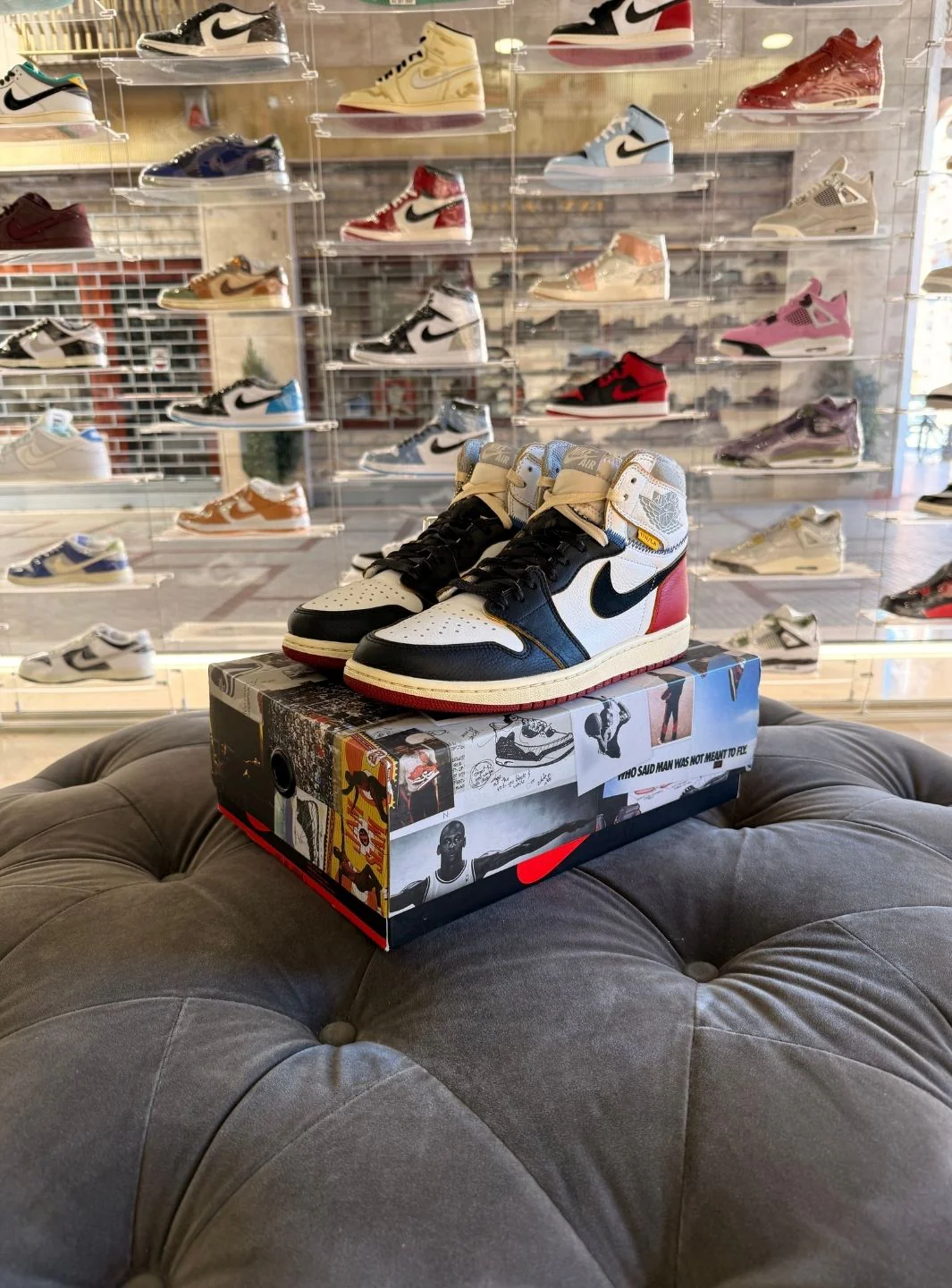 Air Jordan 1 Retro High Union Los Angeles Black Toe - Usato 9/10 - Image 13