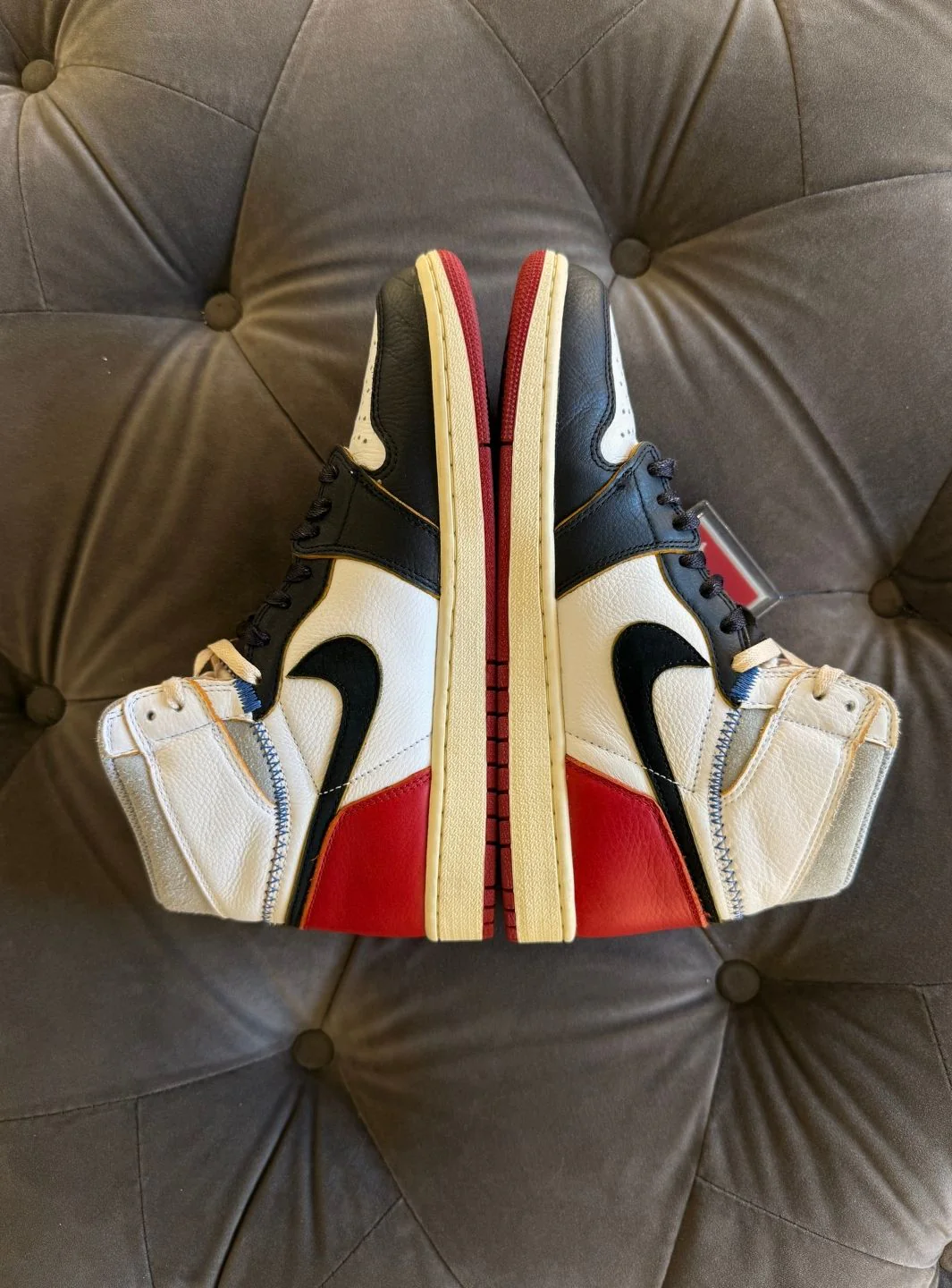 Air Jordan 1 Retro High Union Los Angeles Black Toe - Usato 9/10 - Image 5