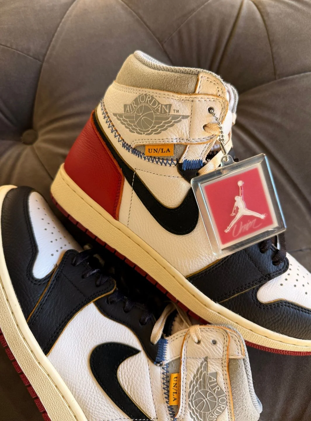 Air Jordan 1 Retro High Union Los Angeles Black Toe - Usato 9/10 - Image 9
