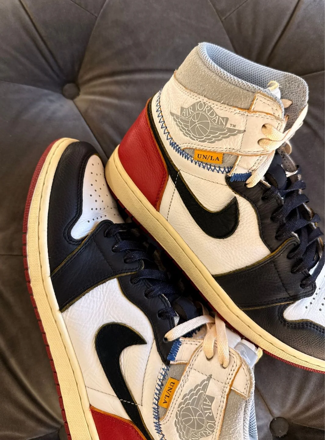 Air Jordan 1 Retro High Union Los Angeles Black Toe - Usato 9/10 - Image 10