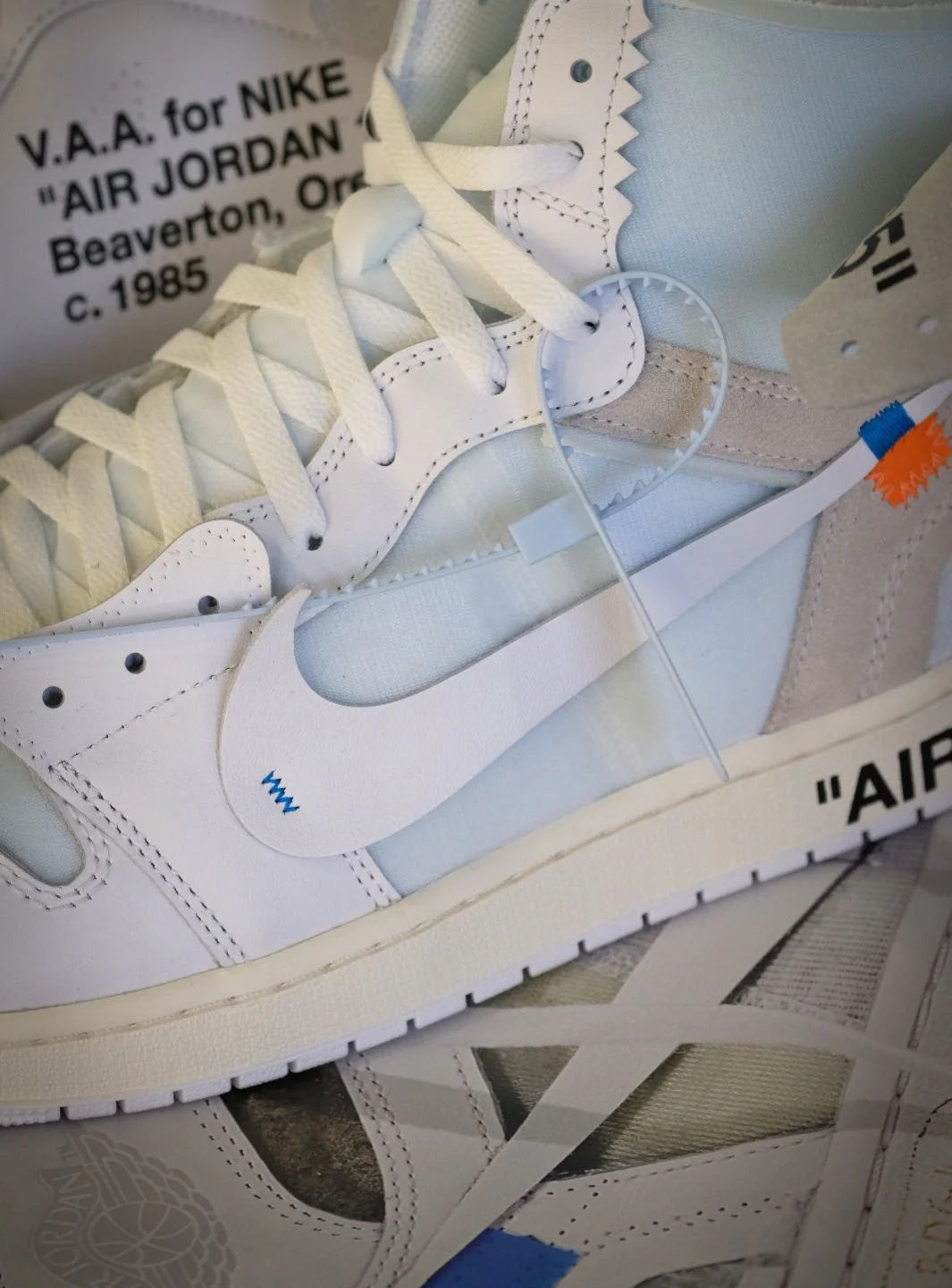 Air Jordan 1 Retro High Virgil Abloh Archive Alaska (V.A.A.) - Image 11