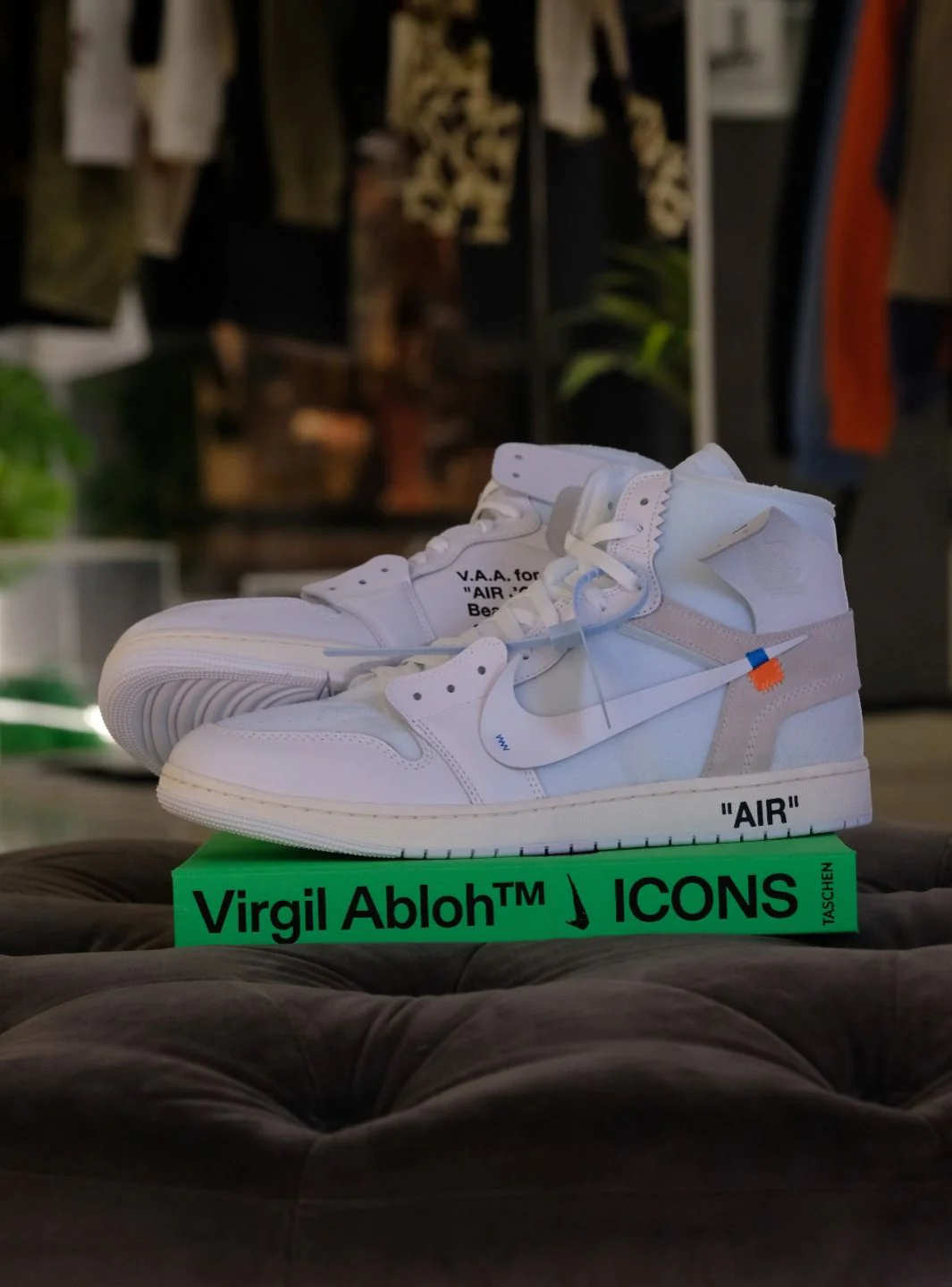 Air Jordan 1 Retro High Virgil Abloh Archive Alaska (V.A.A.) - Image 7