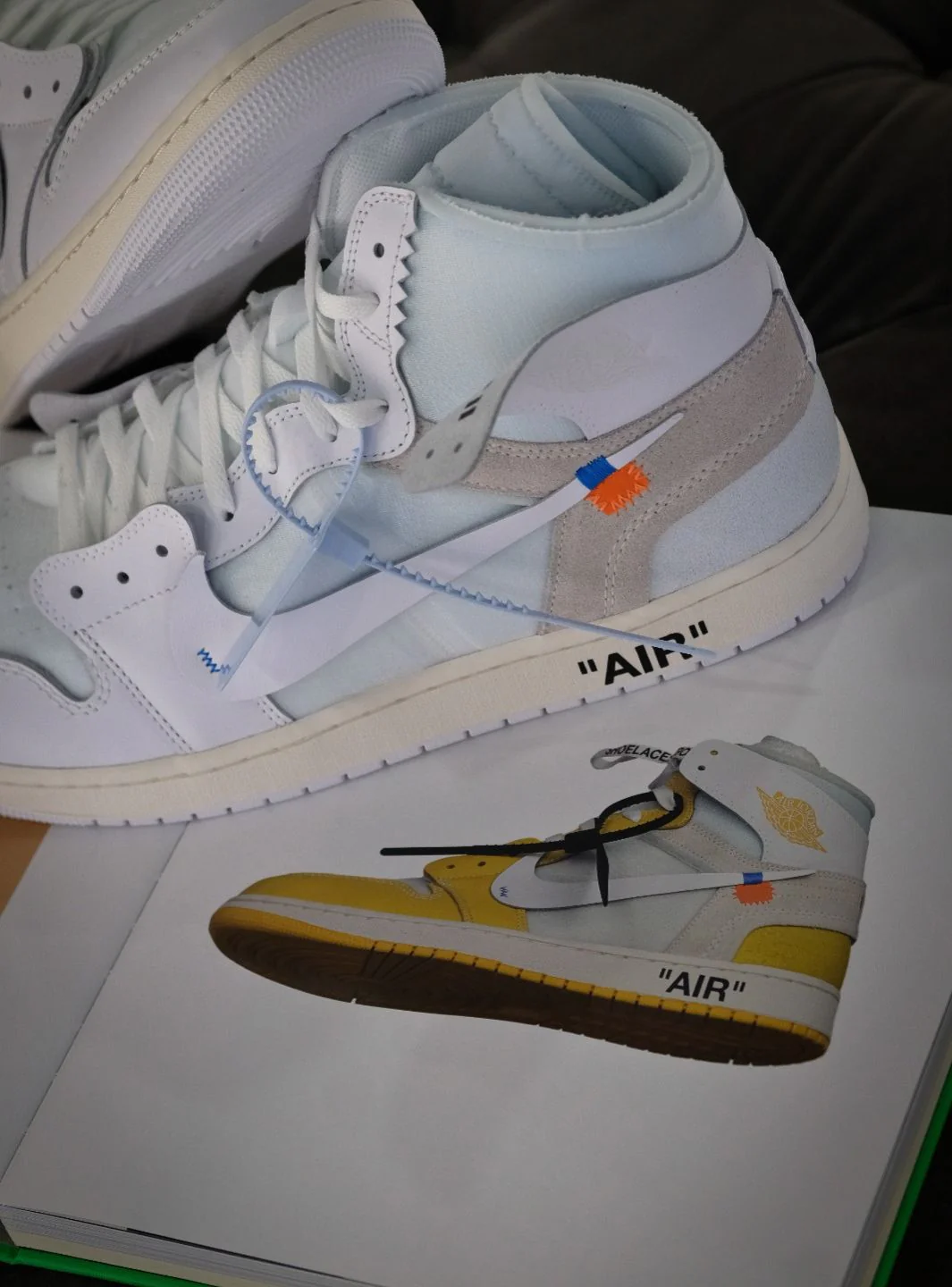 Air Jordan 1 Retro High Virgil Abloh Archive Alaska (V.A.A.) - Image 9