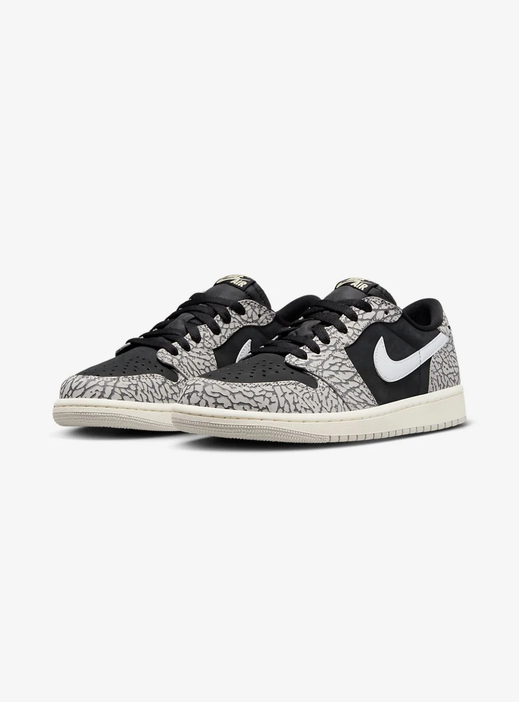 Air Jordan 1 Retro Low OG Black Cement - Image 2