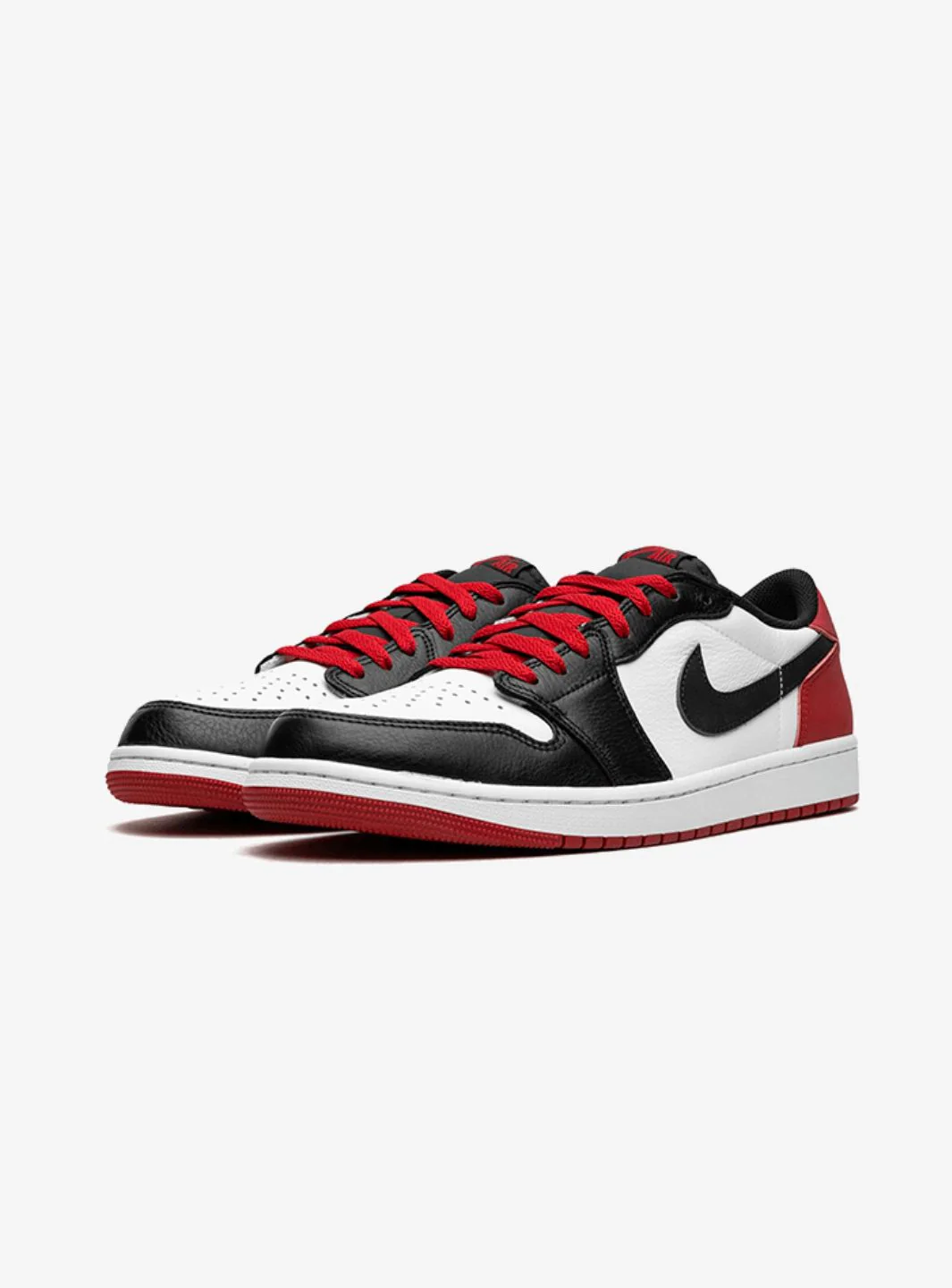 Air Jordan 1 Retro Low OG Black Toe - Image 2