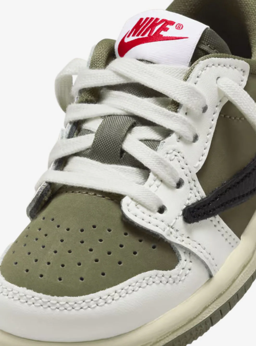 Air Jordan 1 Retro Low OG SP Travis Scott Medium Olive (TD) - Image 3