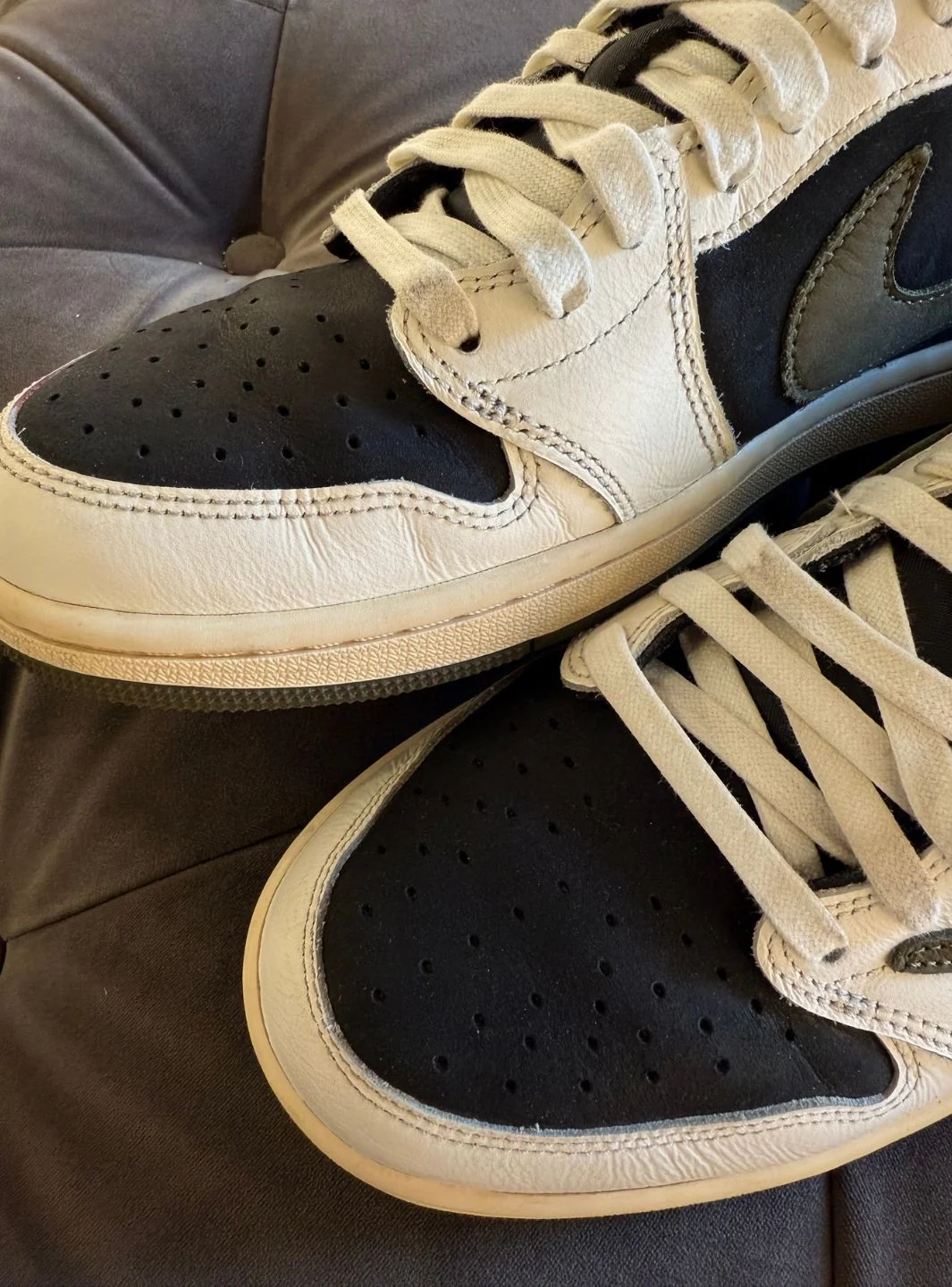 Air Jordan 1 Retro Low OG SP Travis Scott Olive - Usato 9/10 - Image 12