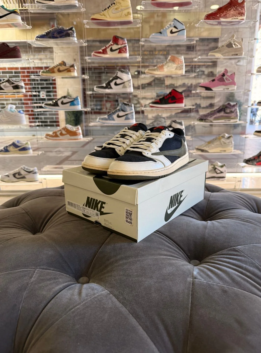 Air Jordan 1 Retro Low OG SP Travis Scott Olive - Usato 9/10 - Image 15