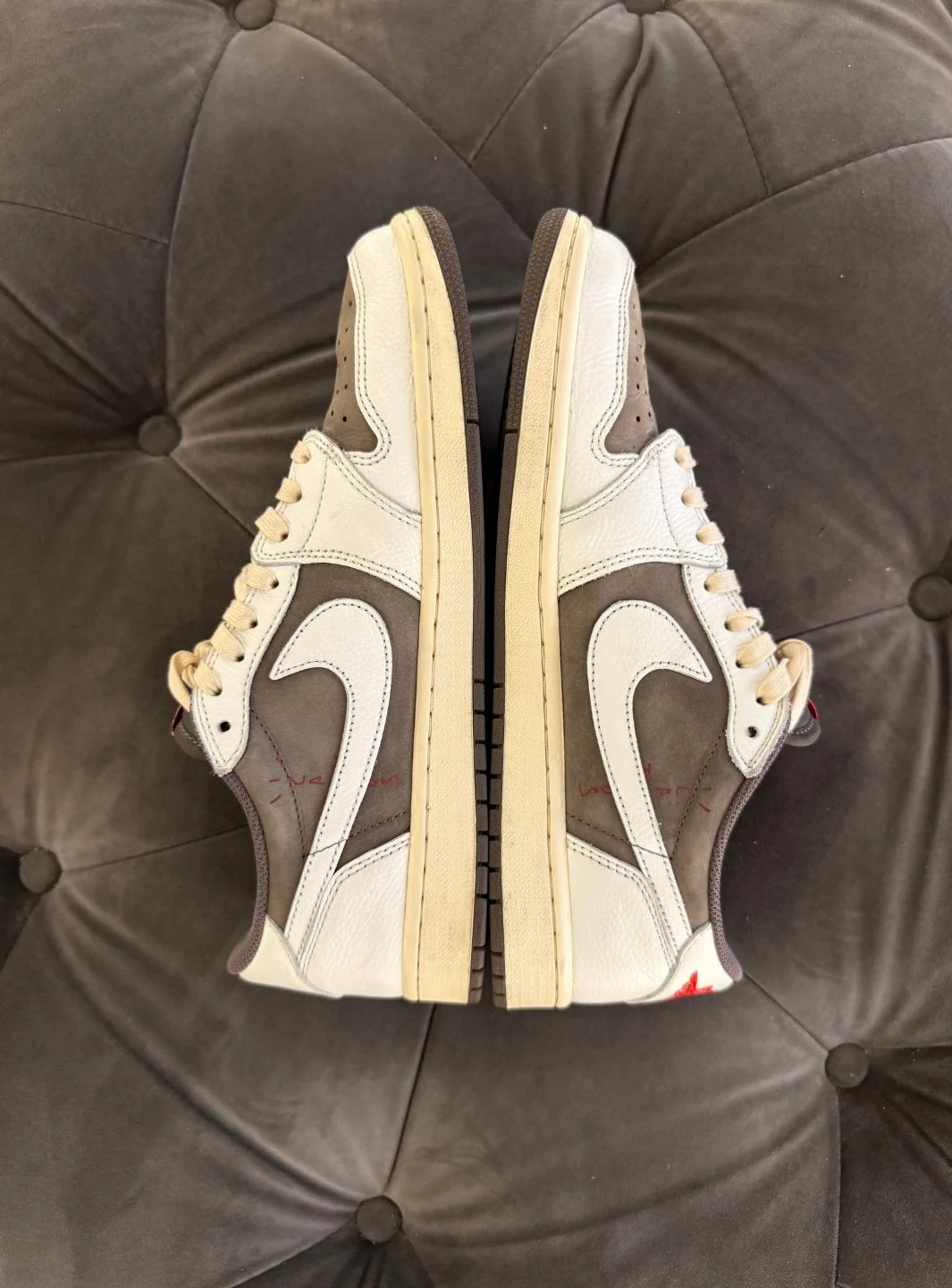 Air Jordan 1 Retro Low OG SP Travis Scott Reverse Mocha - Usato 9/10 - Image 5