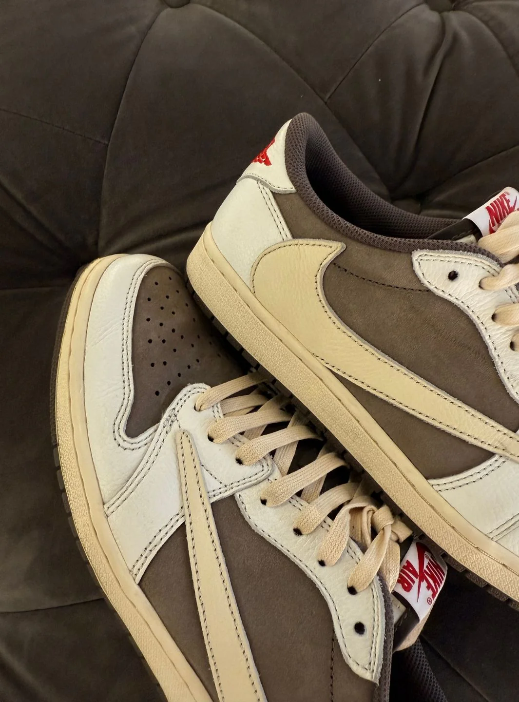 Air Jordan 1 Retro Low OG SP Travis Scott Reverse Mocha - Usato 9/10 - Image 9