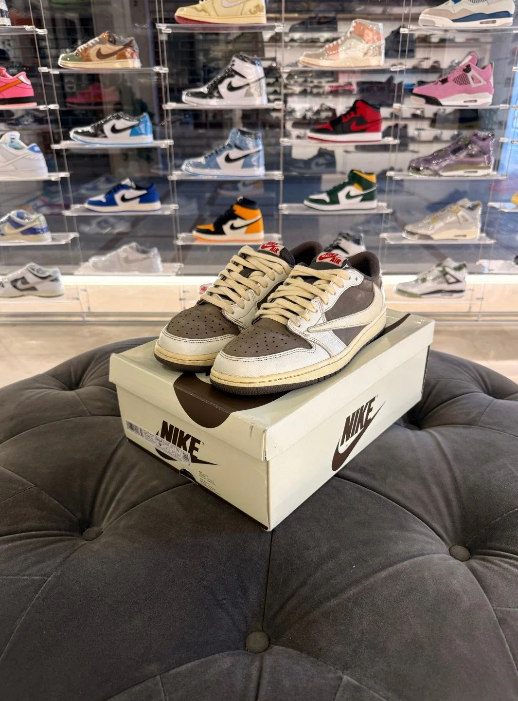 Air Jordan 1 Retro Low OG SP Travis Scott Reverse Mocha - Usato 8.5/10 - Image 15
